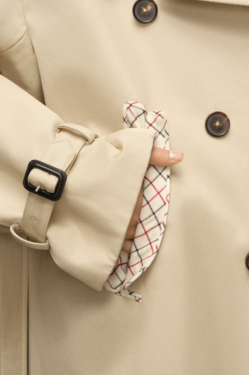 Cotton Trench Coat 6