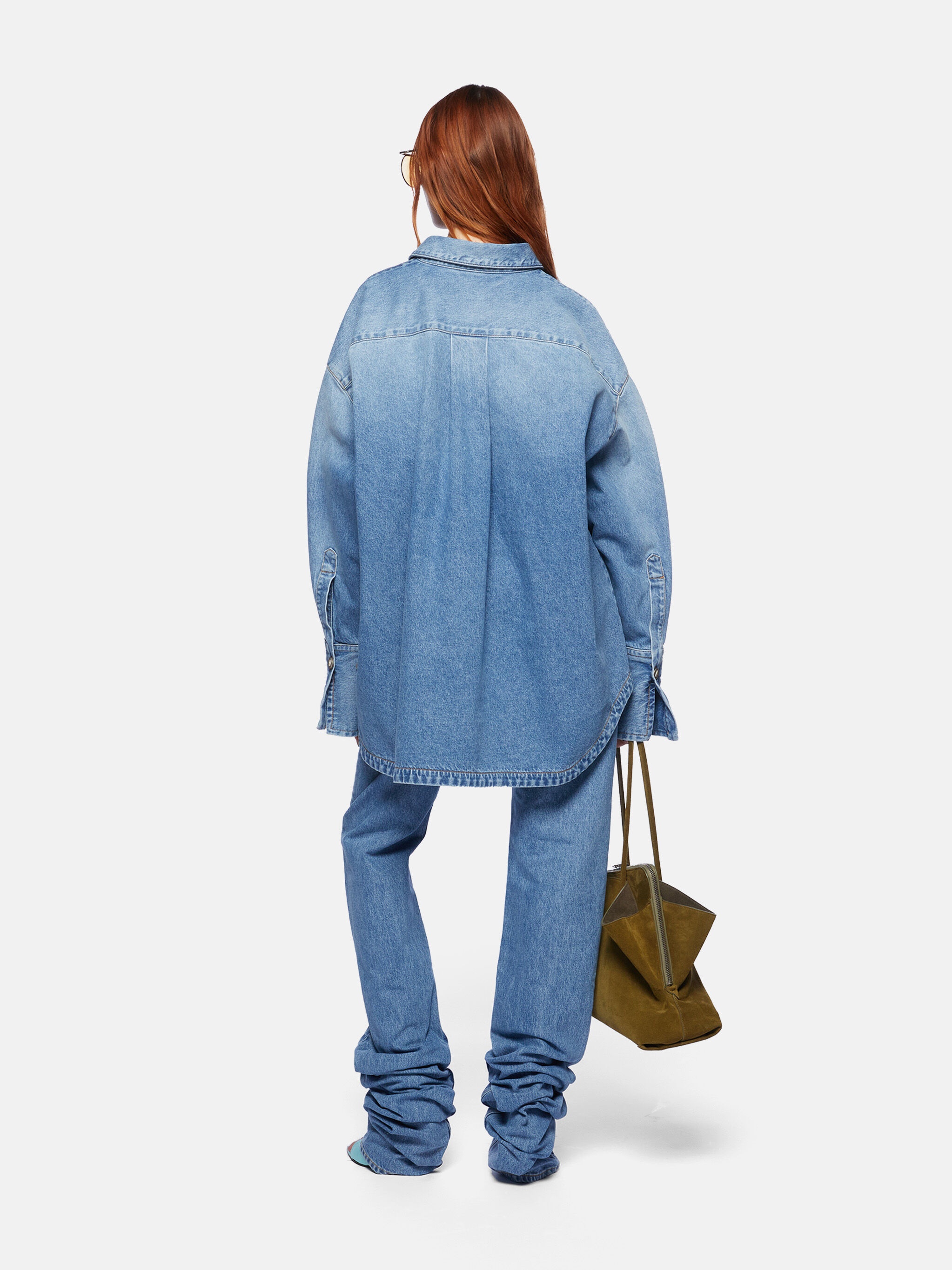 SKY BLUE LONG PANTS - 3