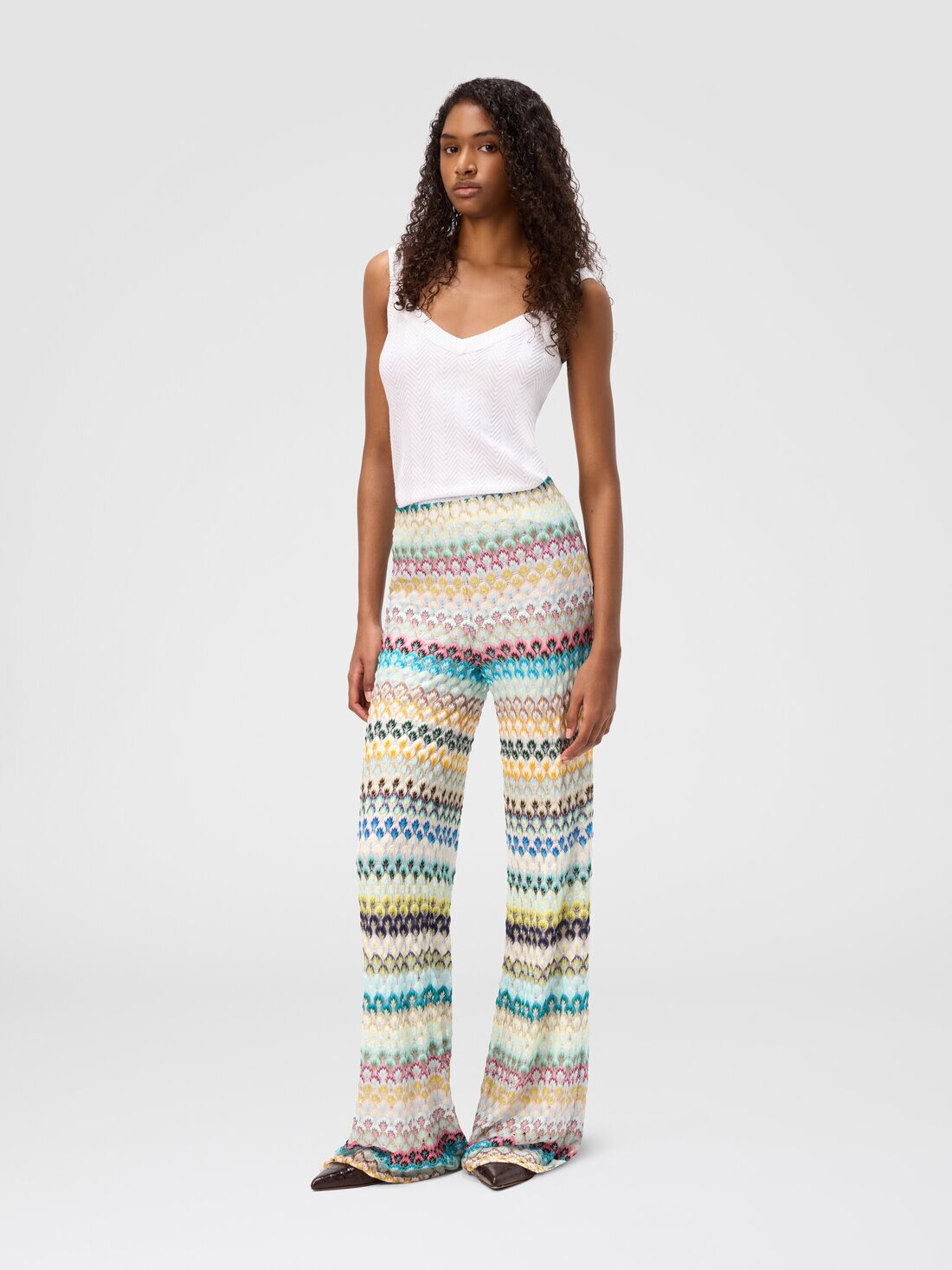 Palazzo pants in lace - 2
