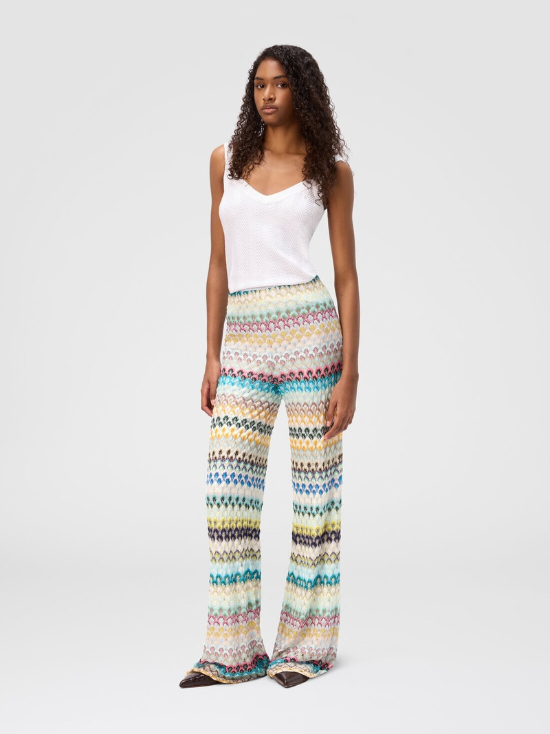 Missoni Palazzo pants in lace outlook