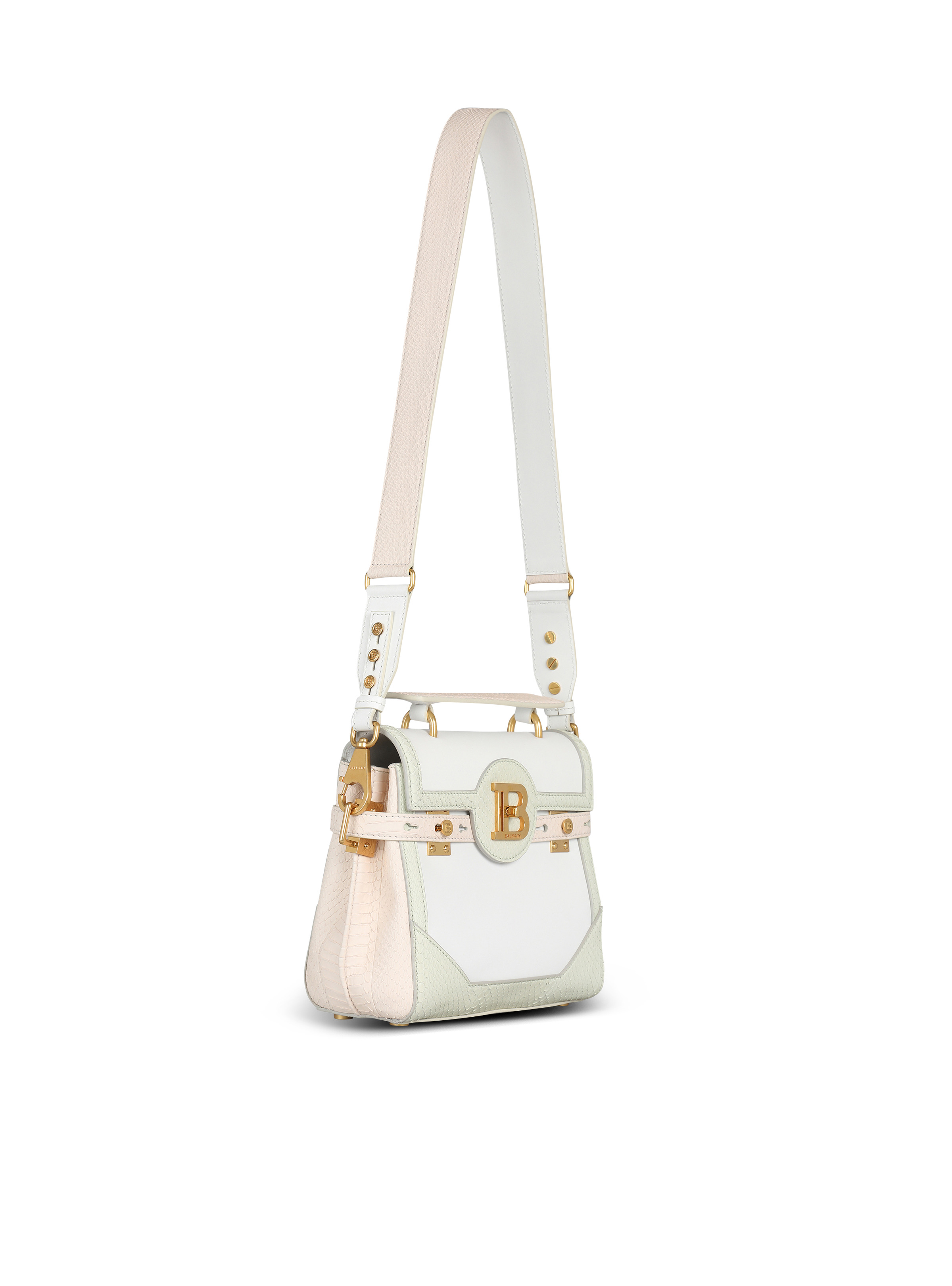 B-Buzz 23 bag in leather and python leather - 3