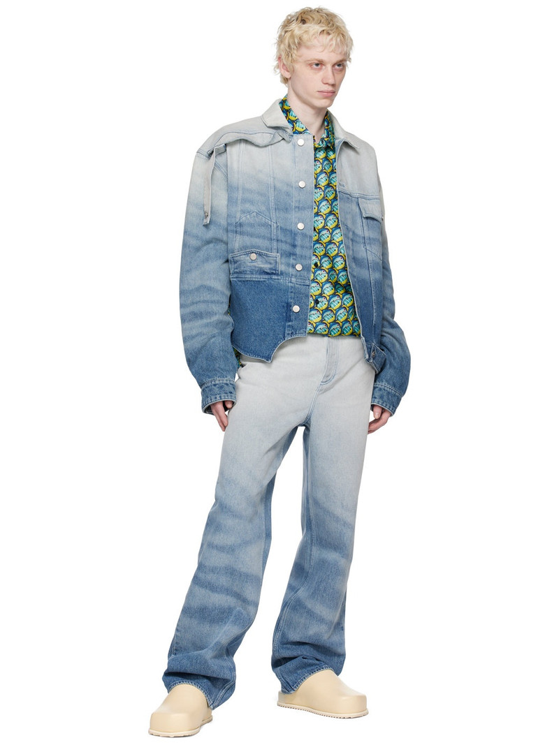 BOTTER Blue Upside Down Denim Jacket outlook