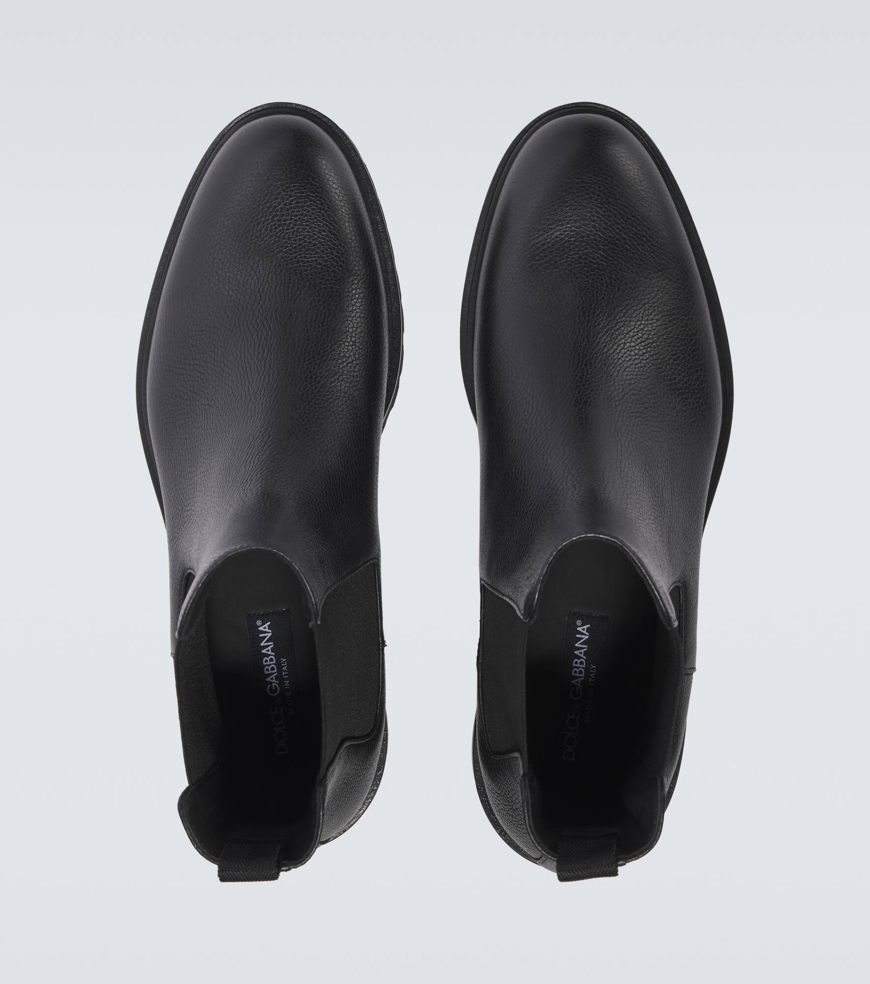 Altavilla leather Chelsea boots - 4