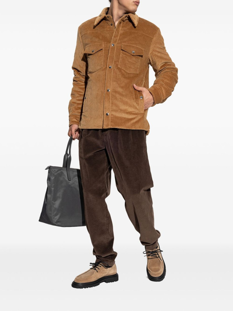 Dolce & Gabbana corduroy flap-pocket shirt jacket outlook