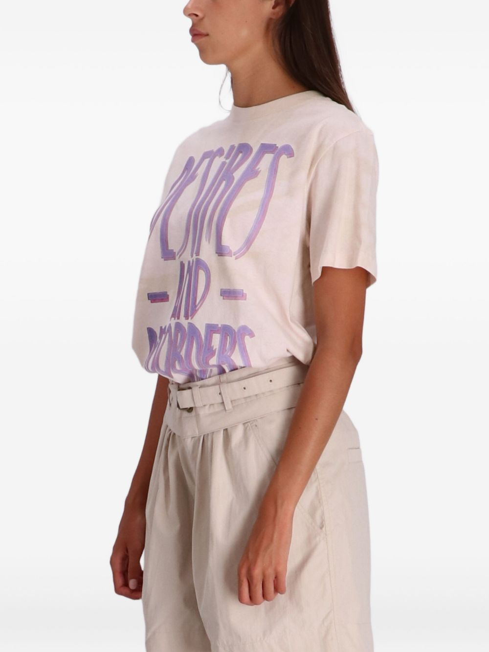 cotton T-shirt - 3