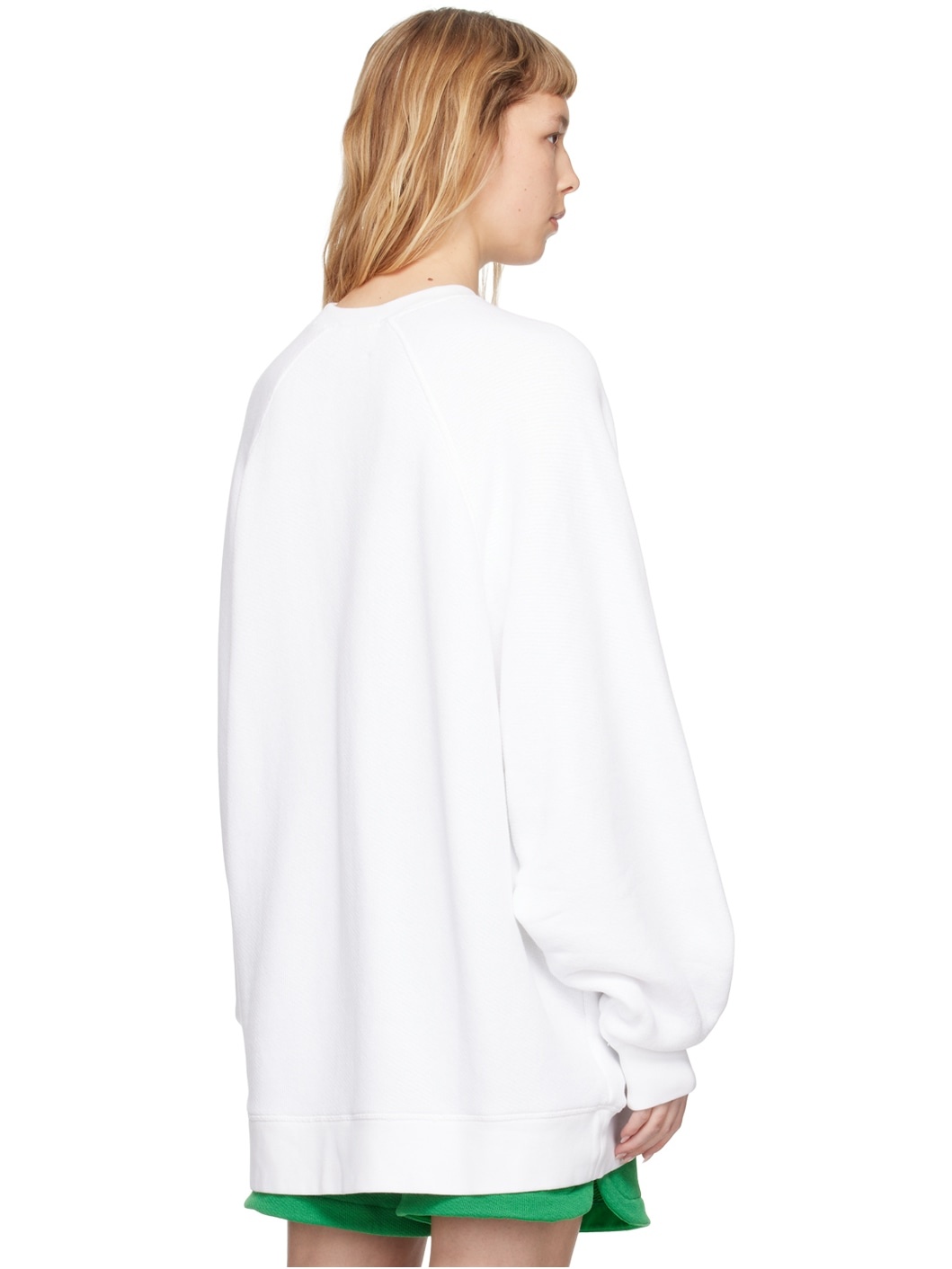 White Patch Sweatshirt - 3