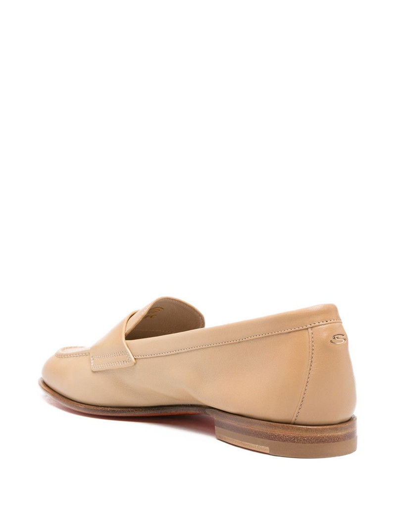 penny-strap leather loafers 3