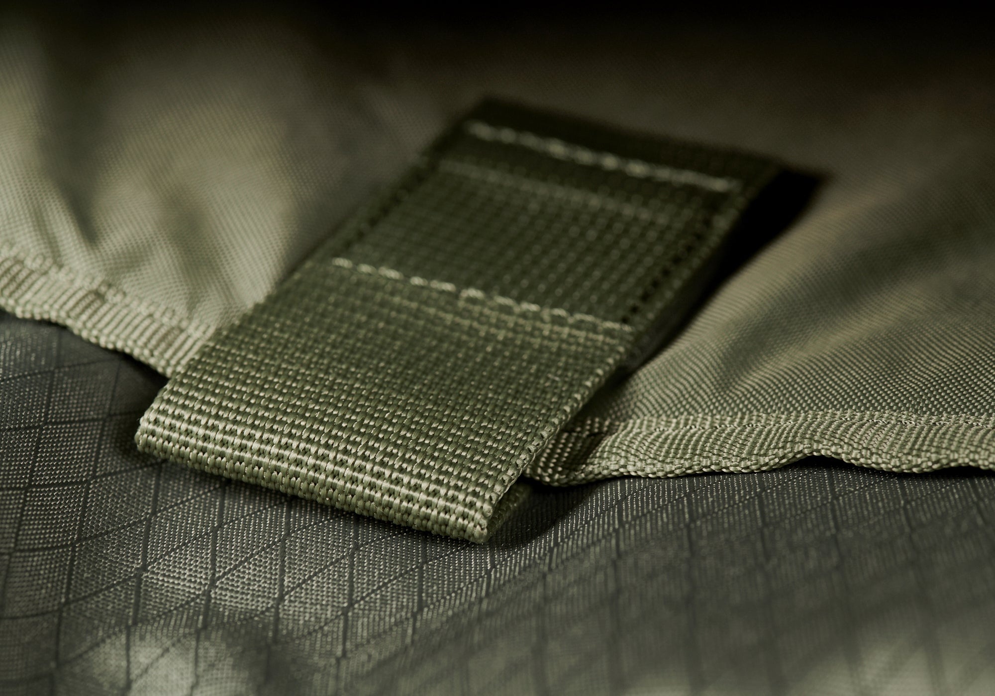 CORDURA DOUBLE DIAMOND BACKPACK OLIVE - 14