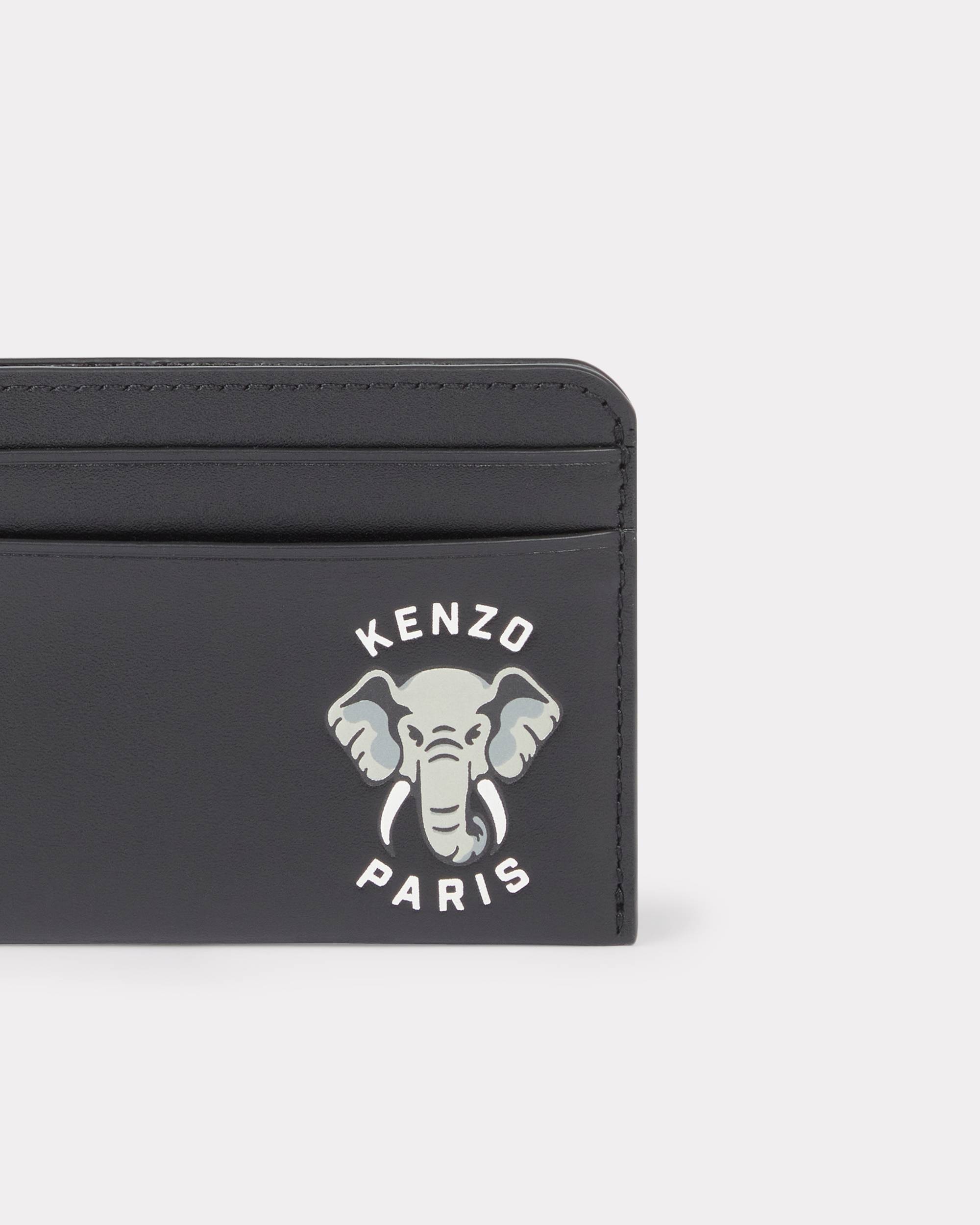 'KENZO Varsity' leather card holder - 3