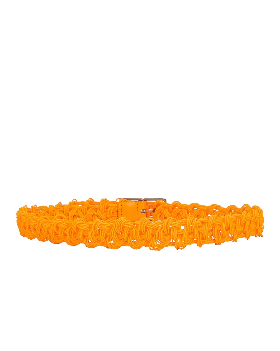 Rubber Intreccio Crochet Belt - 2