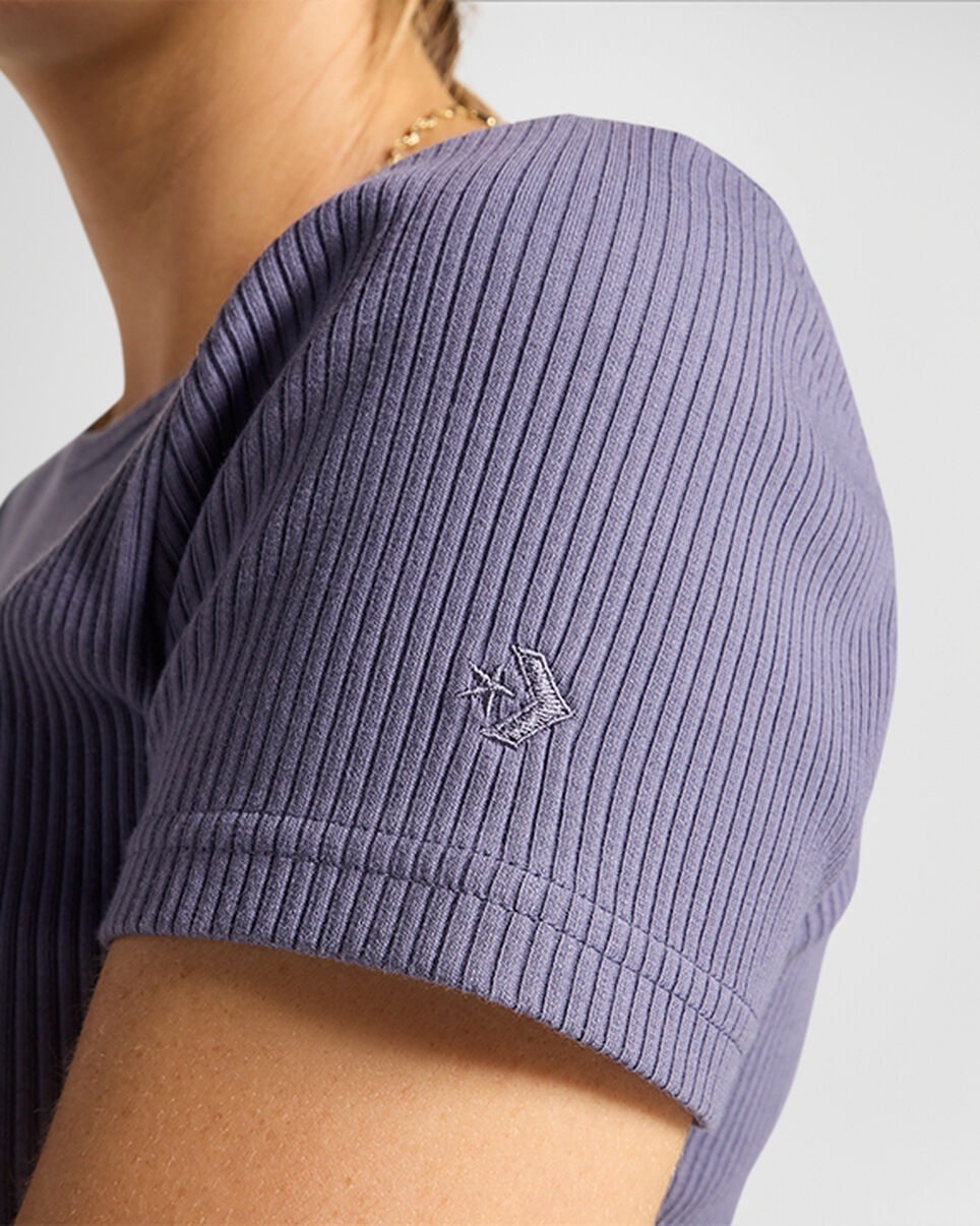Ribbed Slim T-Shirt - 5