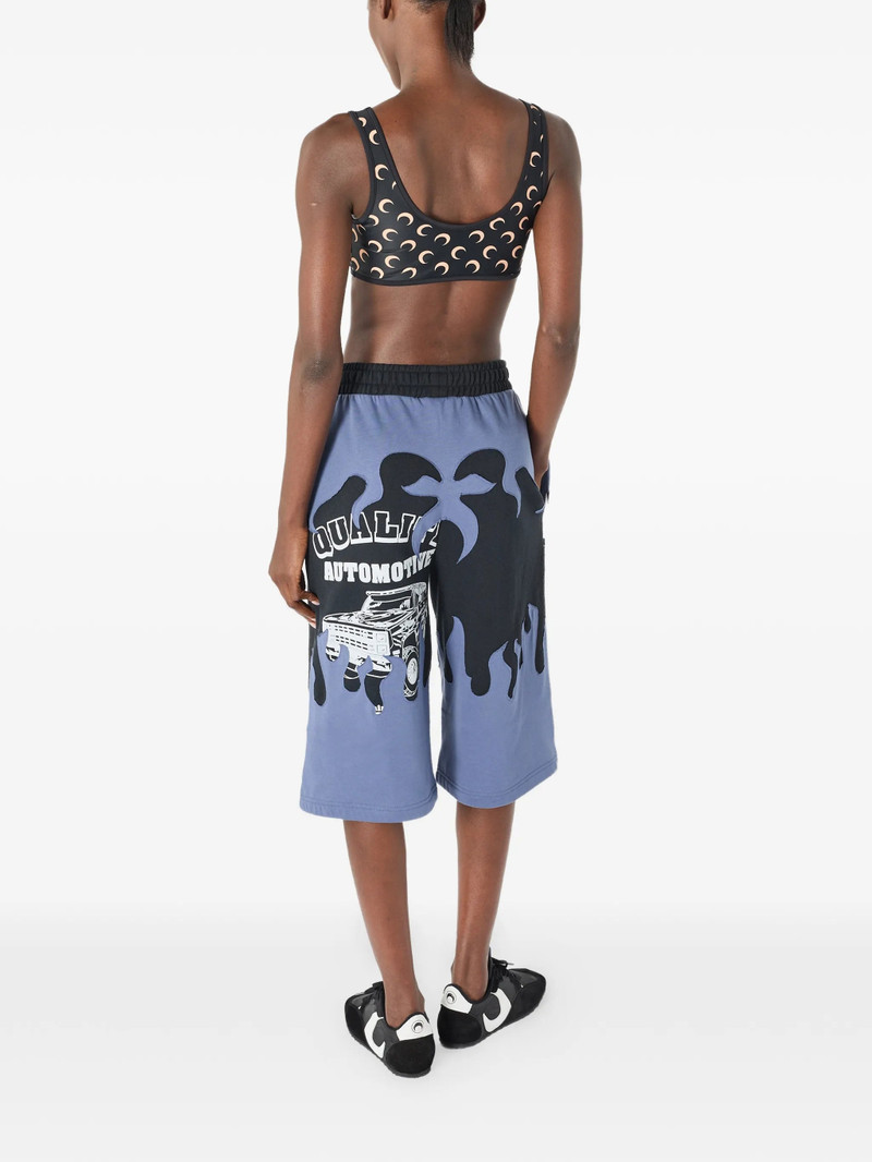 Marine Serre Moon-print Top Bra 5