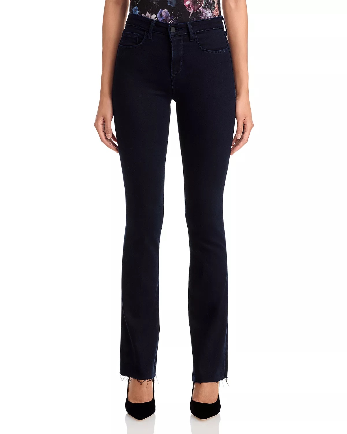 Ruth High Rise Straight Jeans in Metro - 7