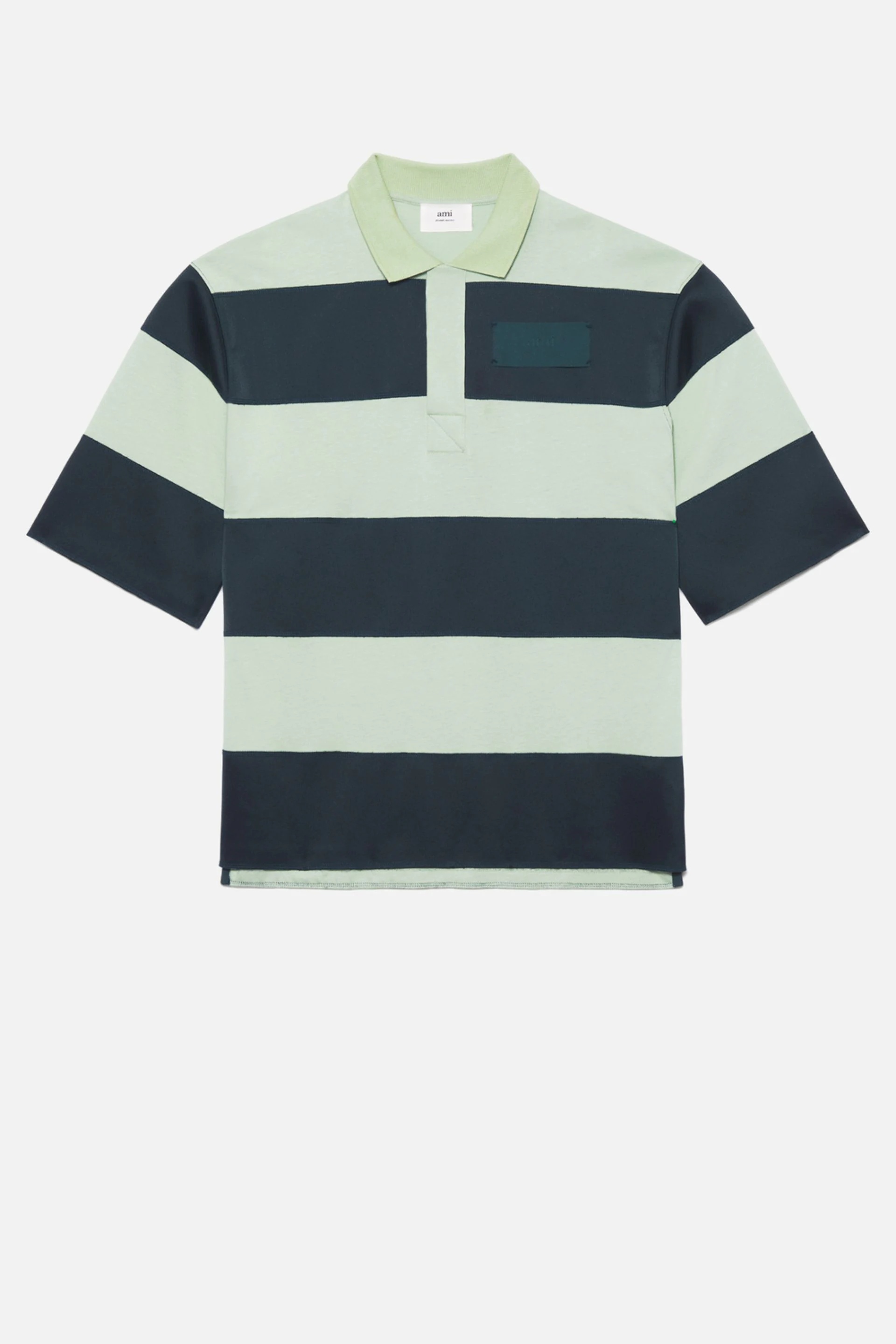 Rugby Striped Polo Shirt - 1