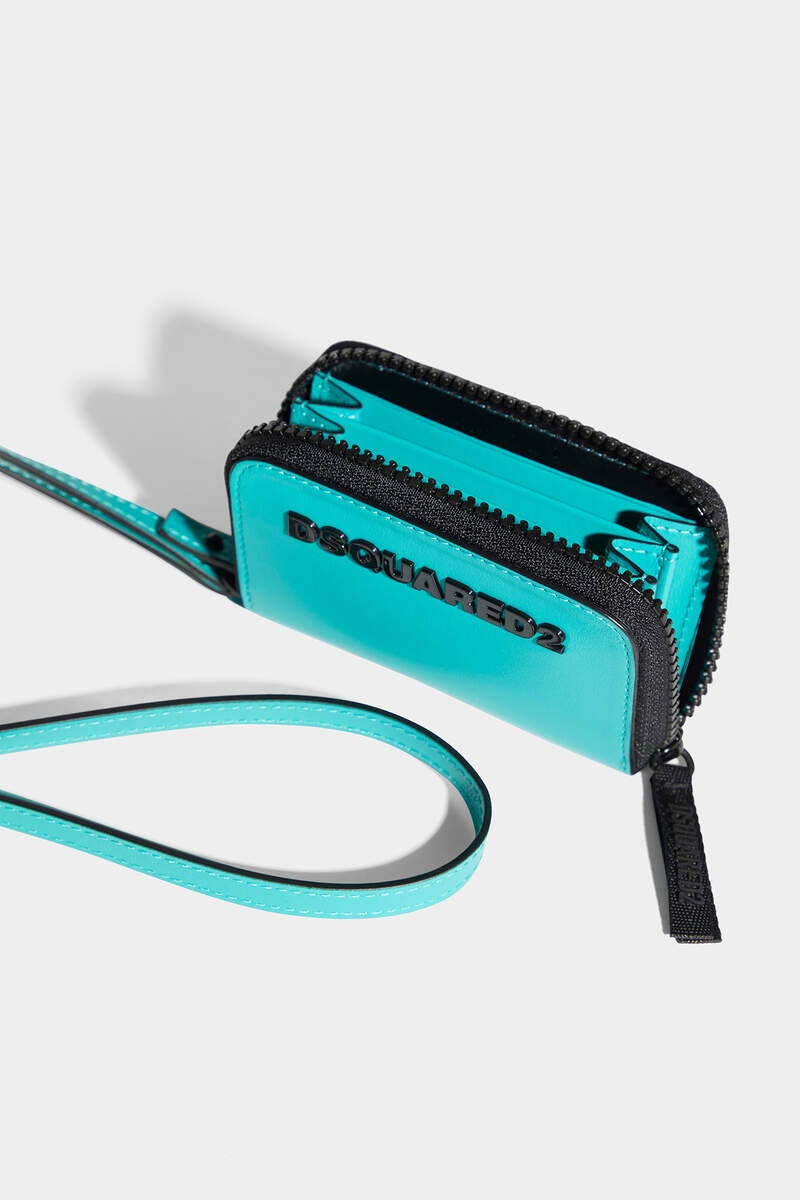 DSQUARED2 LOGO ZIP WALLET 4