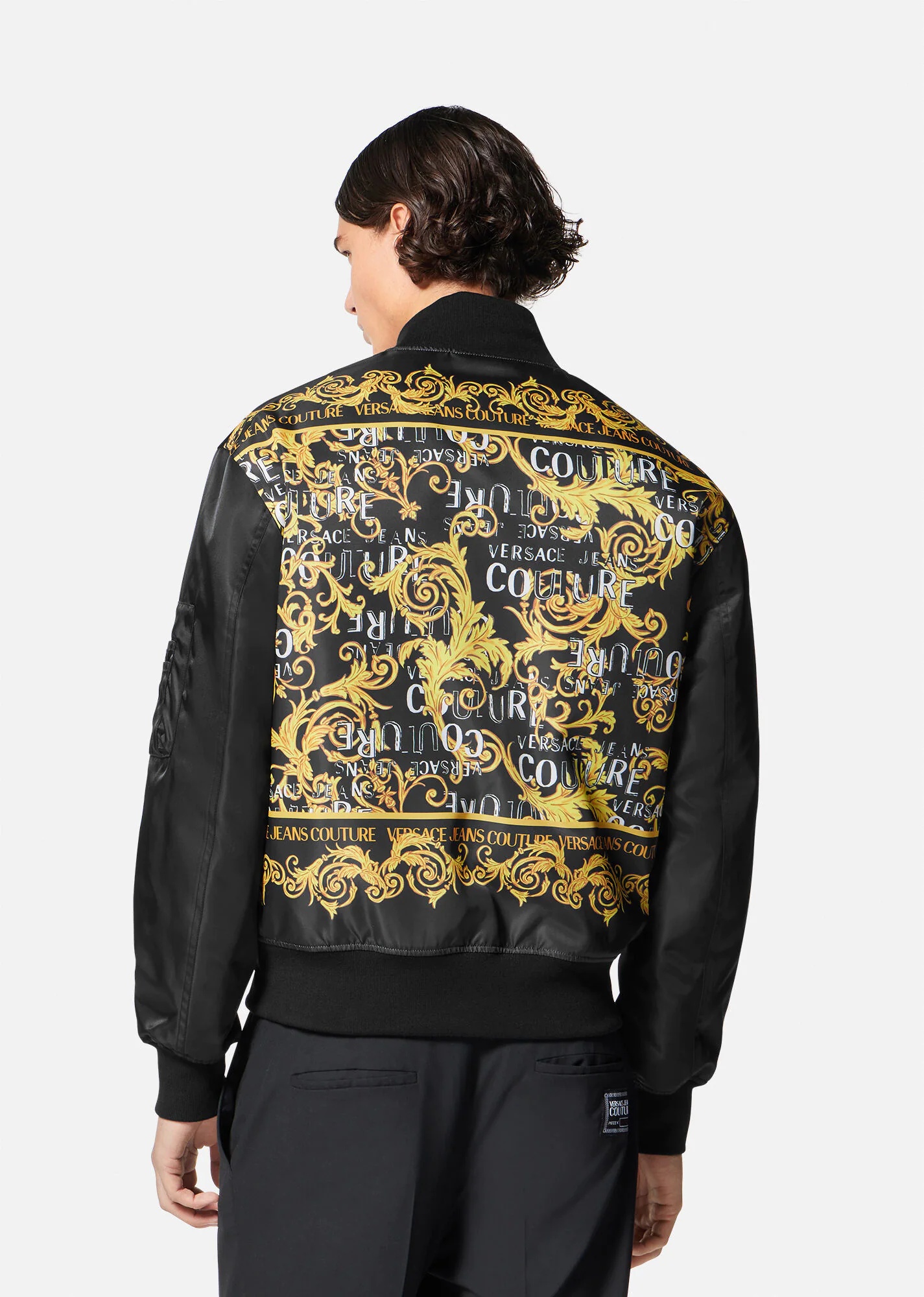 Logo Couture Bomber Jacket - 4