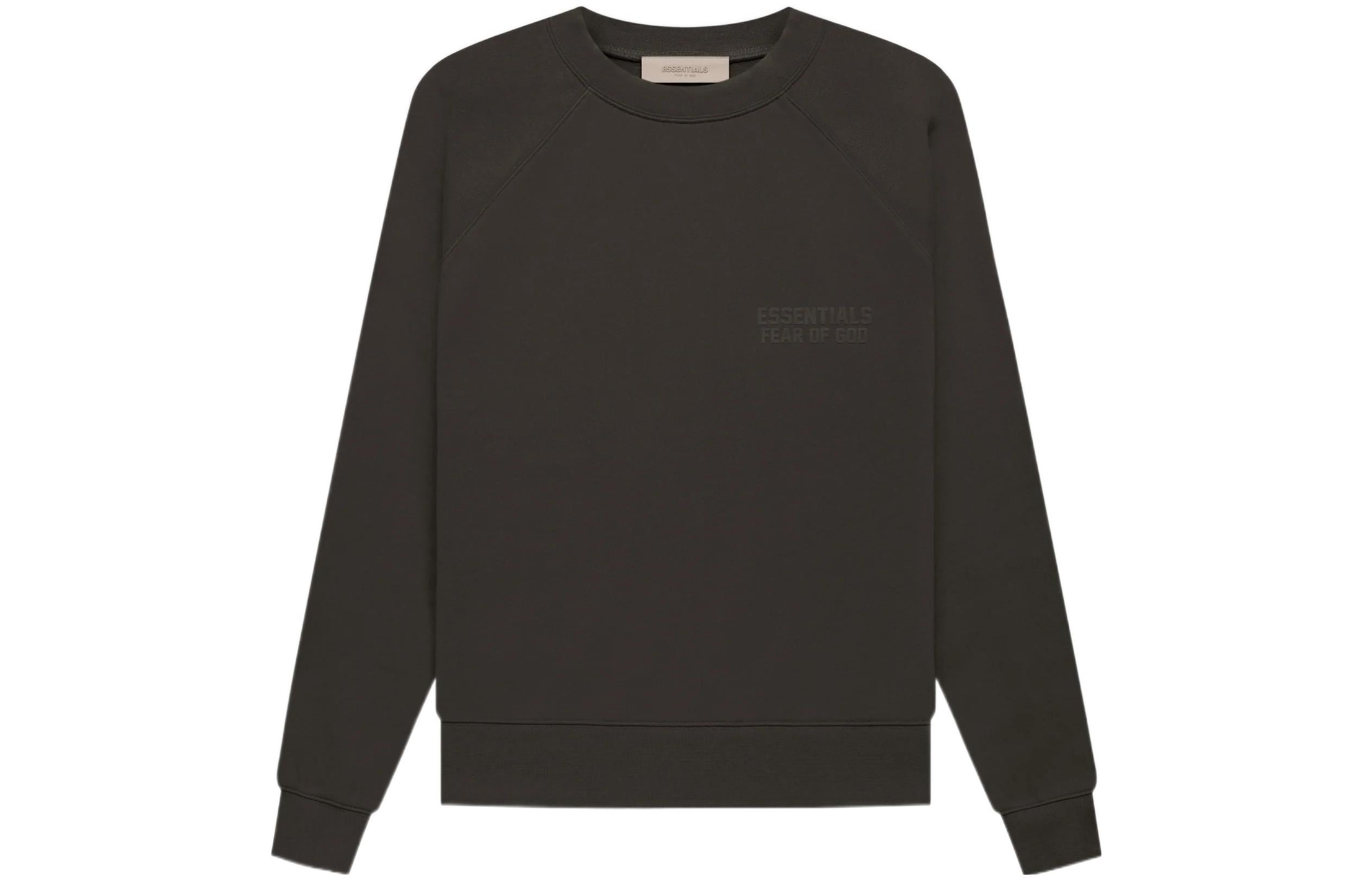Fear of God Essentials FW22 Crewneck Off Black FOG-FW22-476 - 2