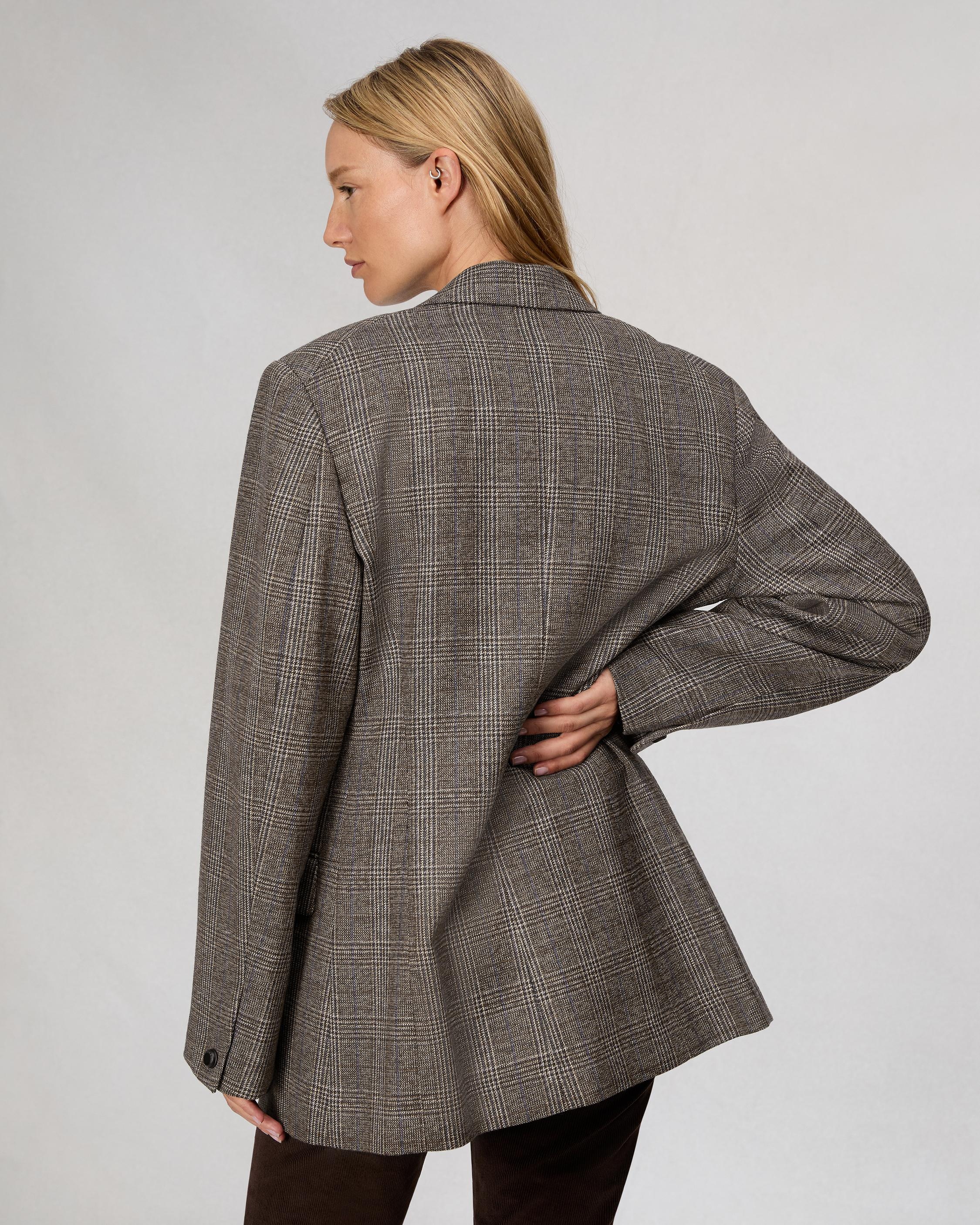 Lainey Plaid Blazer - 5