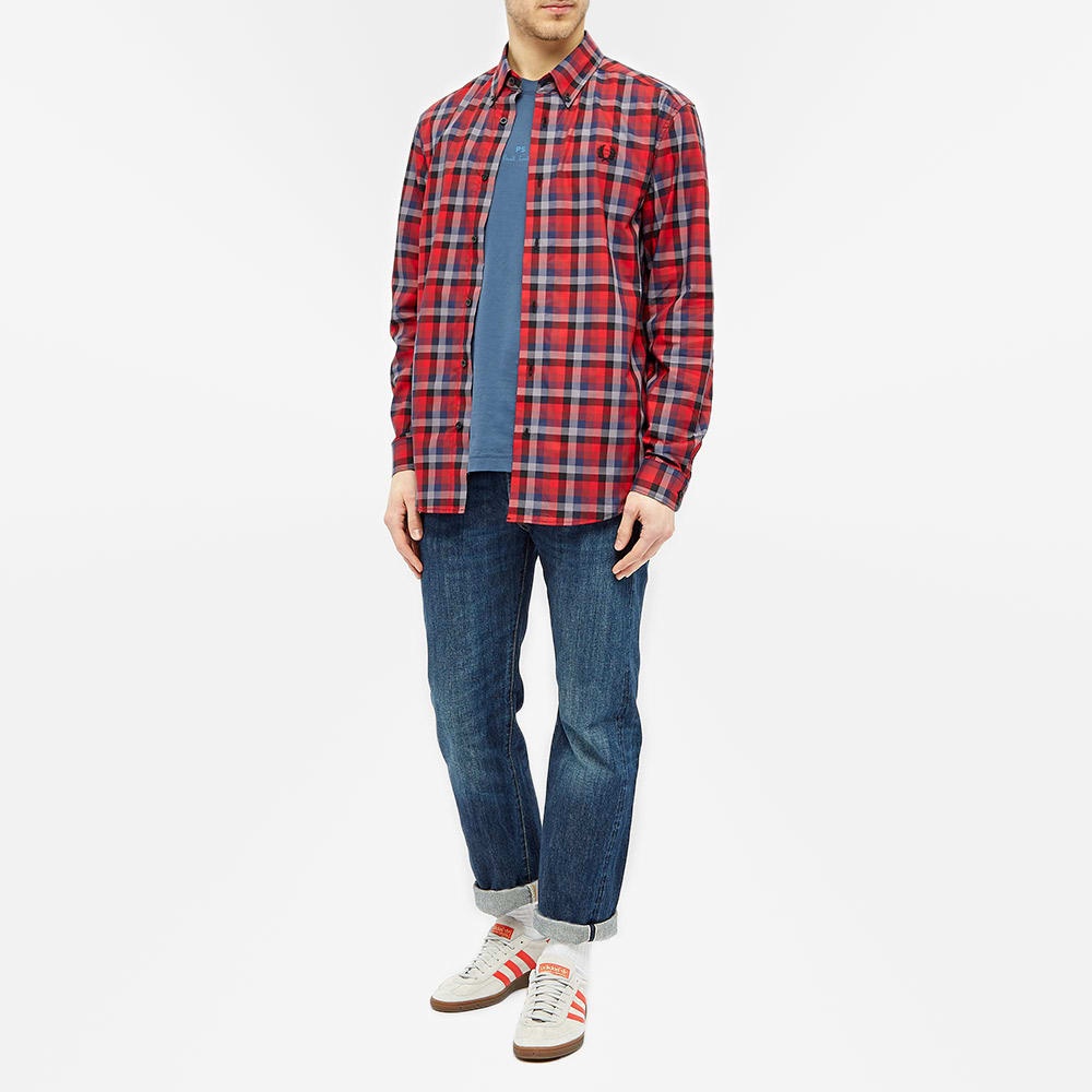 Fred Perry Authentic Multi Check Gingham Shirt - 6