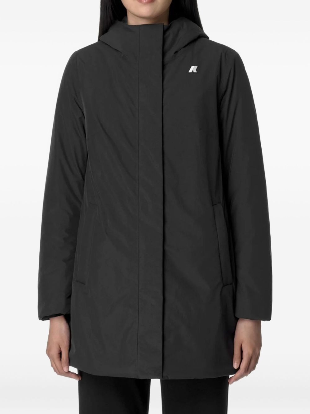 hooded puffer jacket - 2