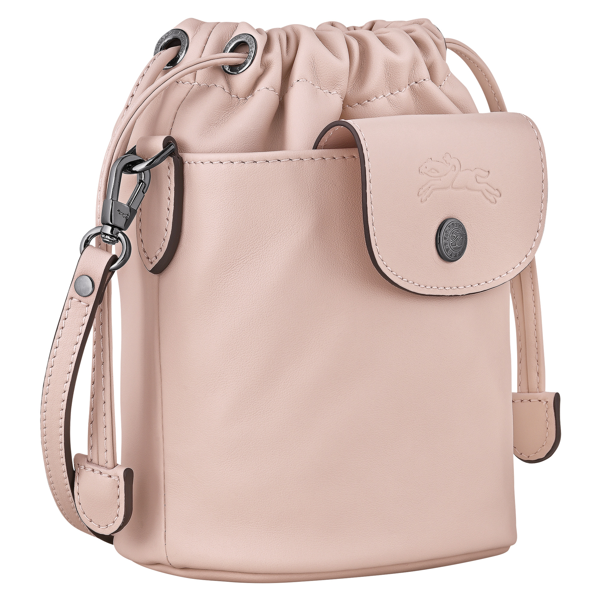 Le Pliage Xtra Bucket bag Nude - Leather - 3