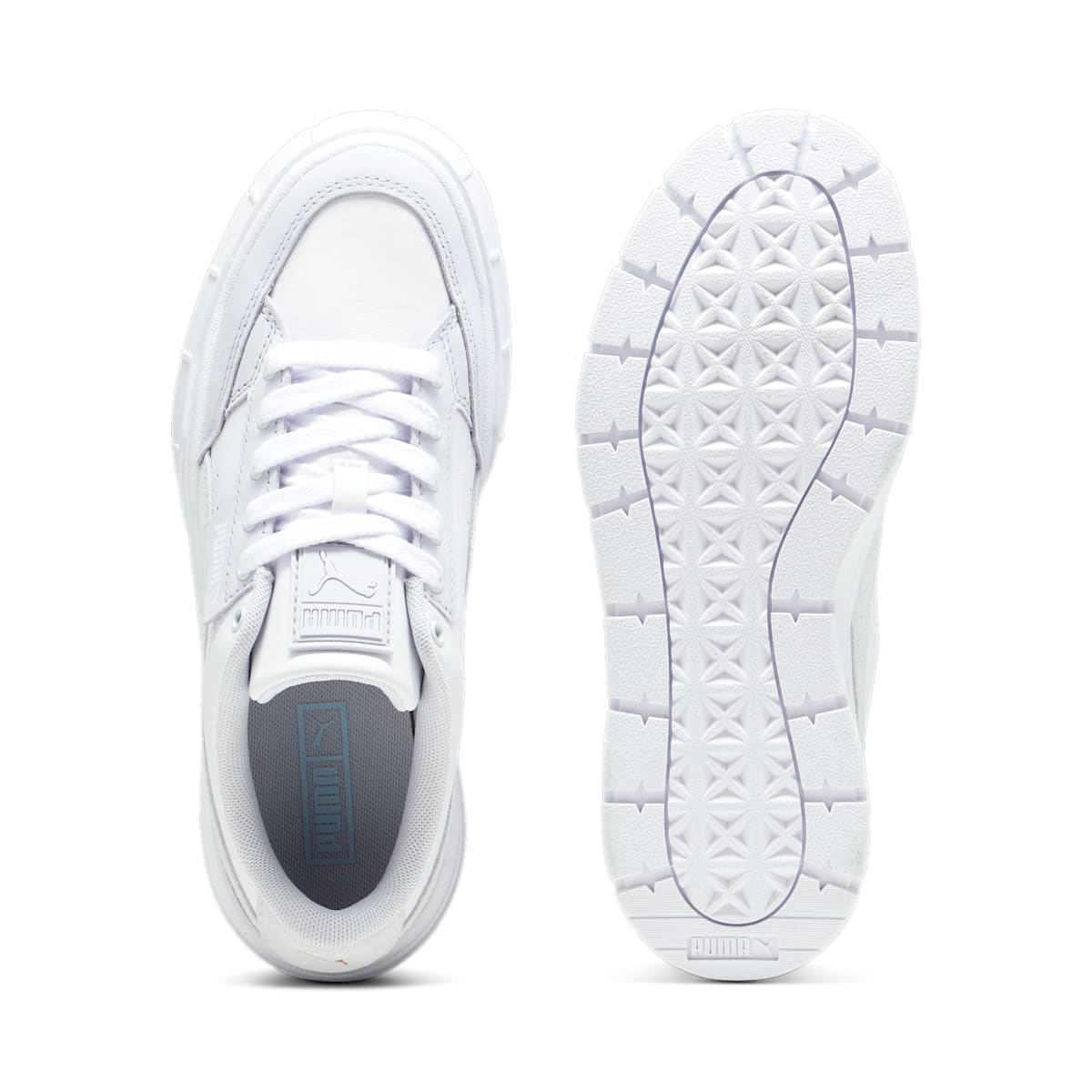 (WMNS) PUMA Mayze Stack Luxe 'Silver Mist' 389853-11 - 4