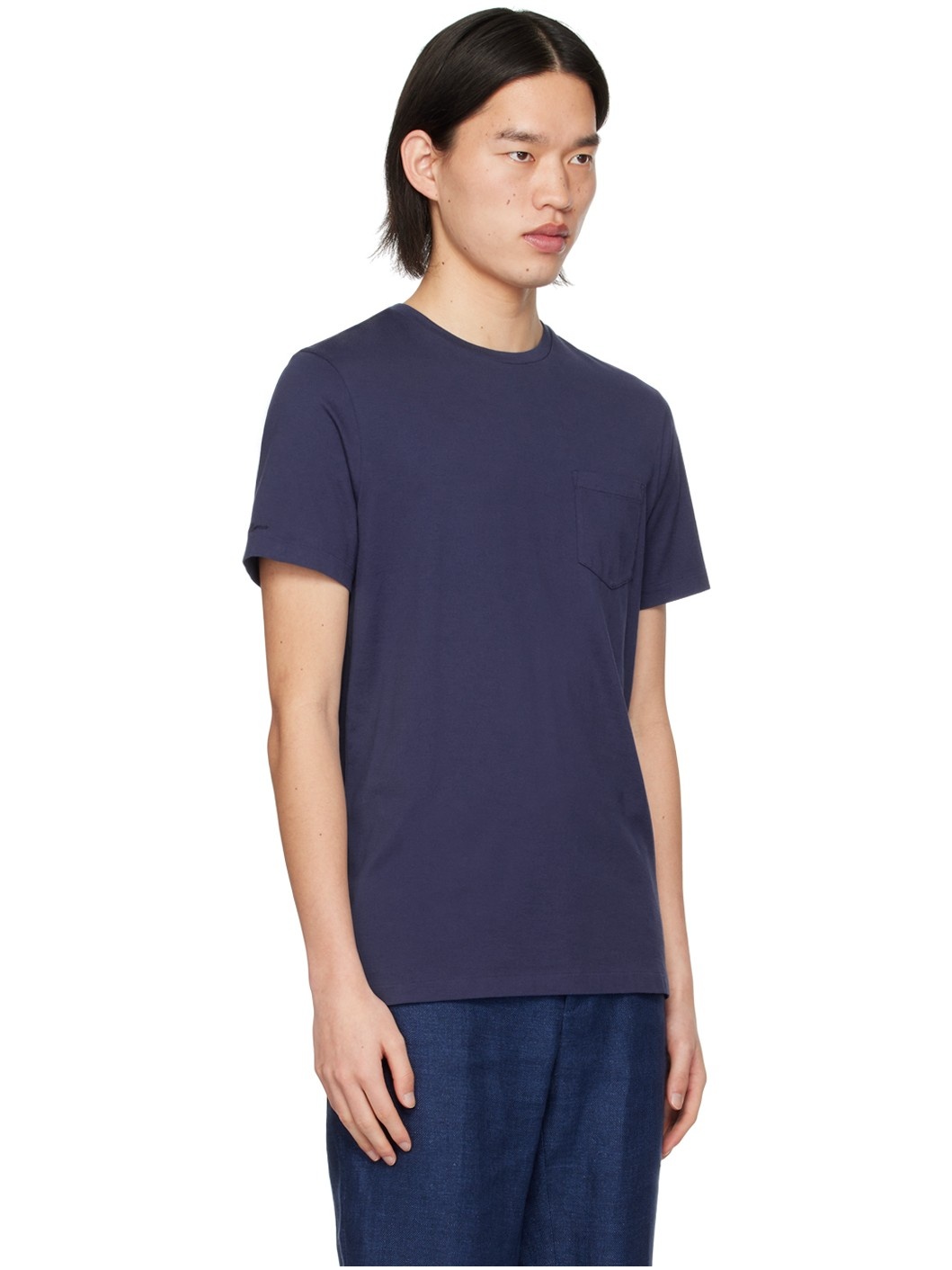 Blue Pocket T-Shirt - 2