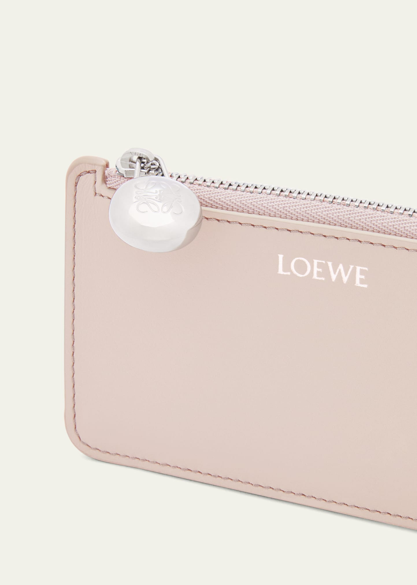 Pebble Zip Leather Card Holder - 5