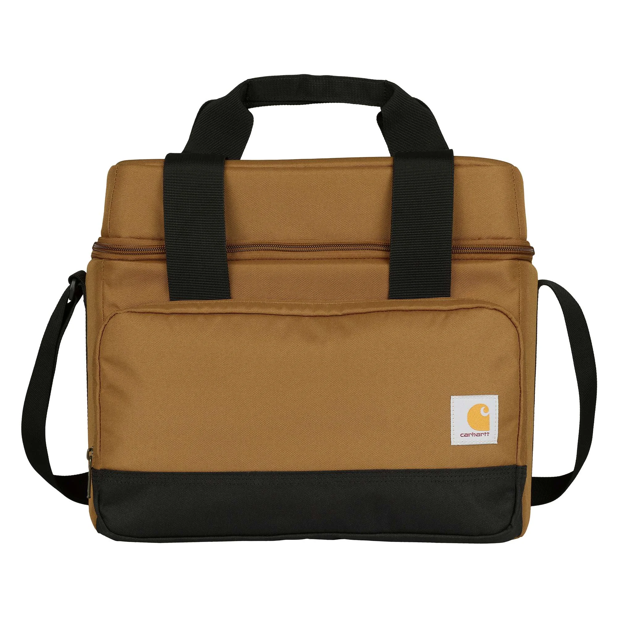 Insulated 24 Can Two Compartment Cooler - 1