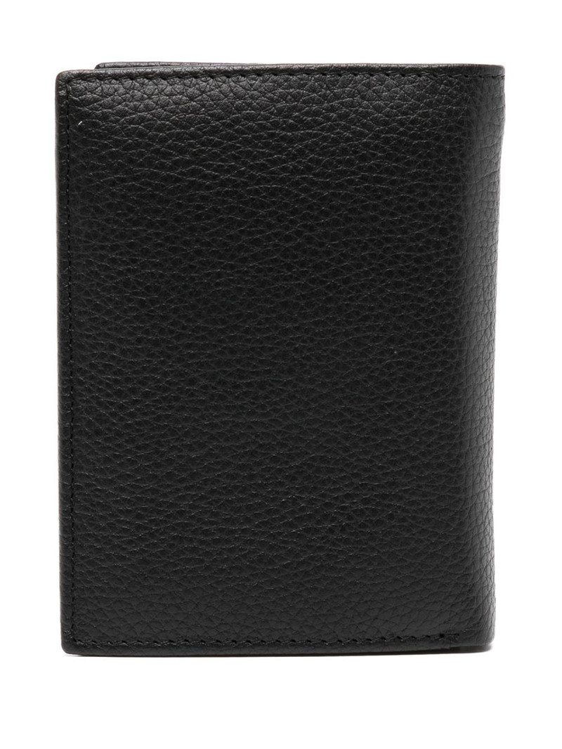 BOSS logo-plaque leather wallet outlook