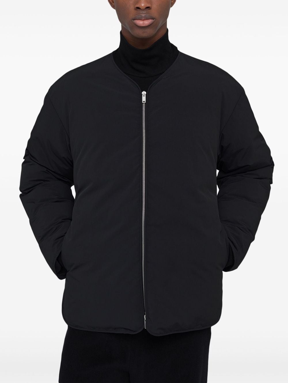 zipped down jacket - 4