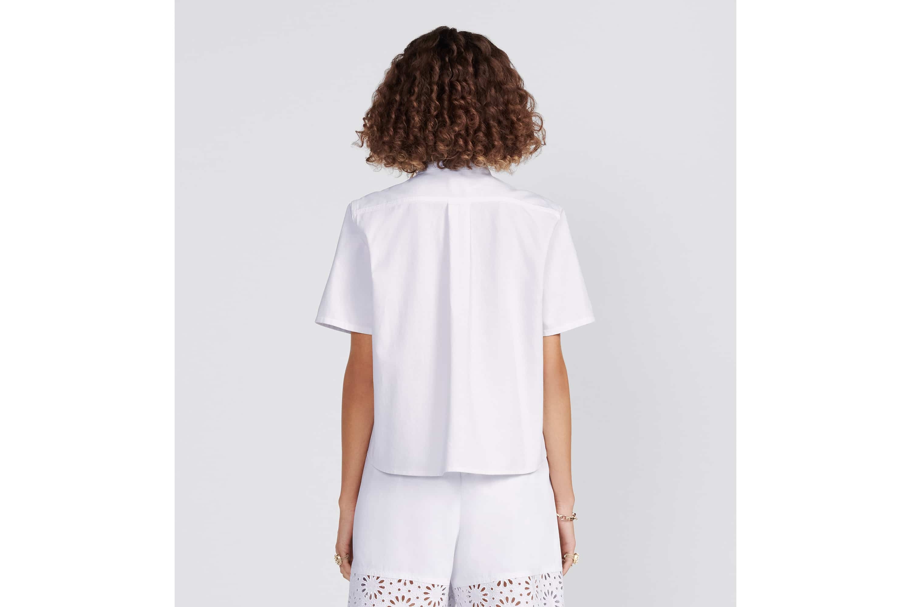 Short Buttoned Blouse - 6