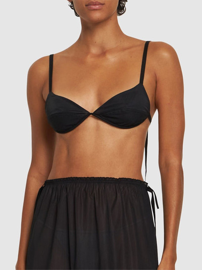 Carven Mesh triangle bra outlook