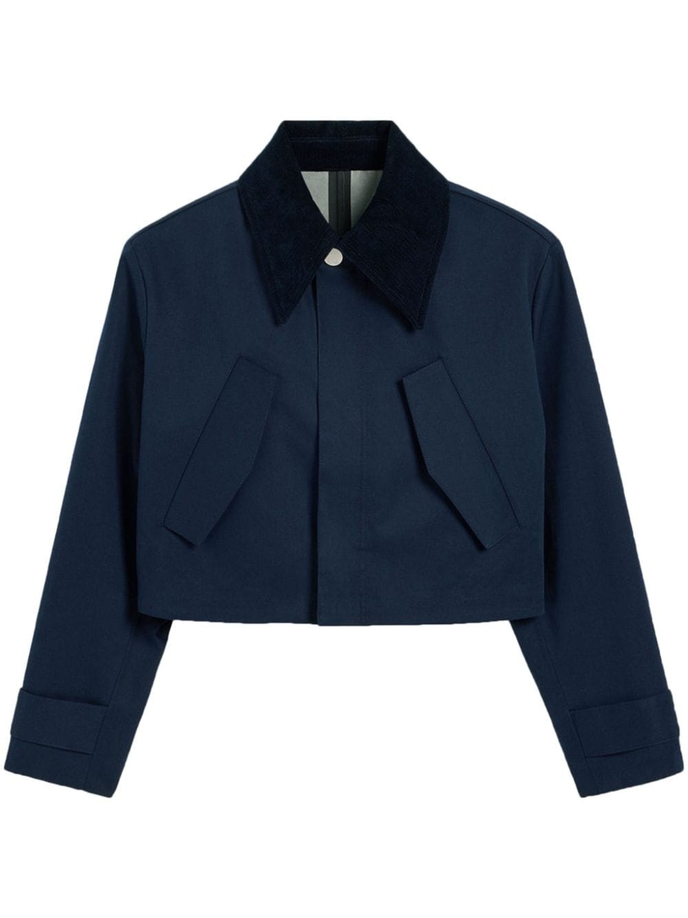 flap pocket jacket - 1