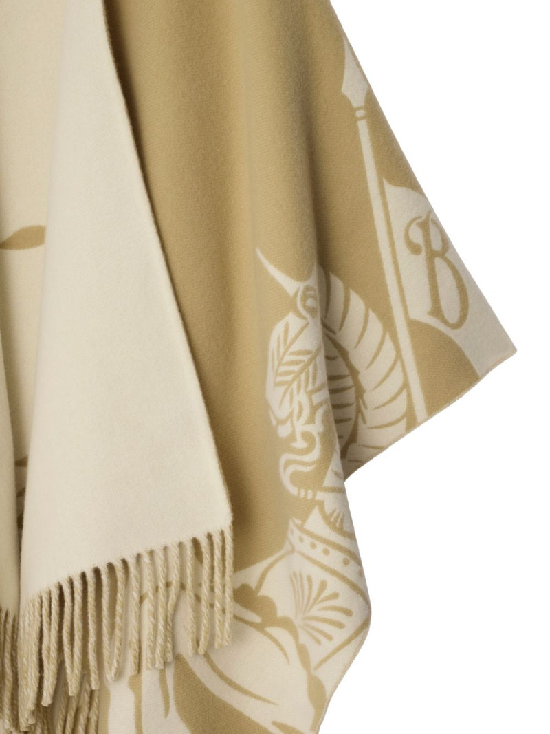 Burberry EKD wool blend cape outlook