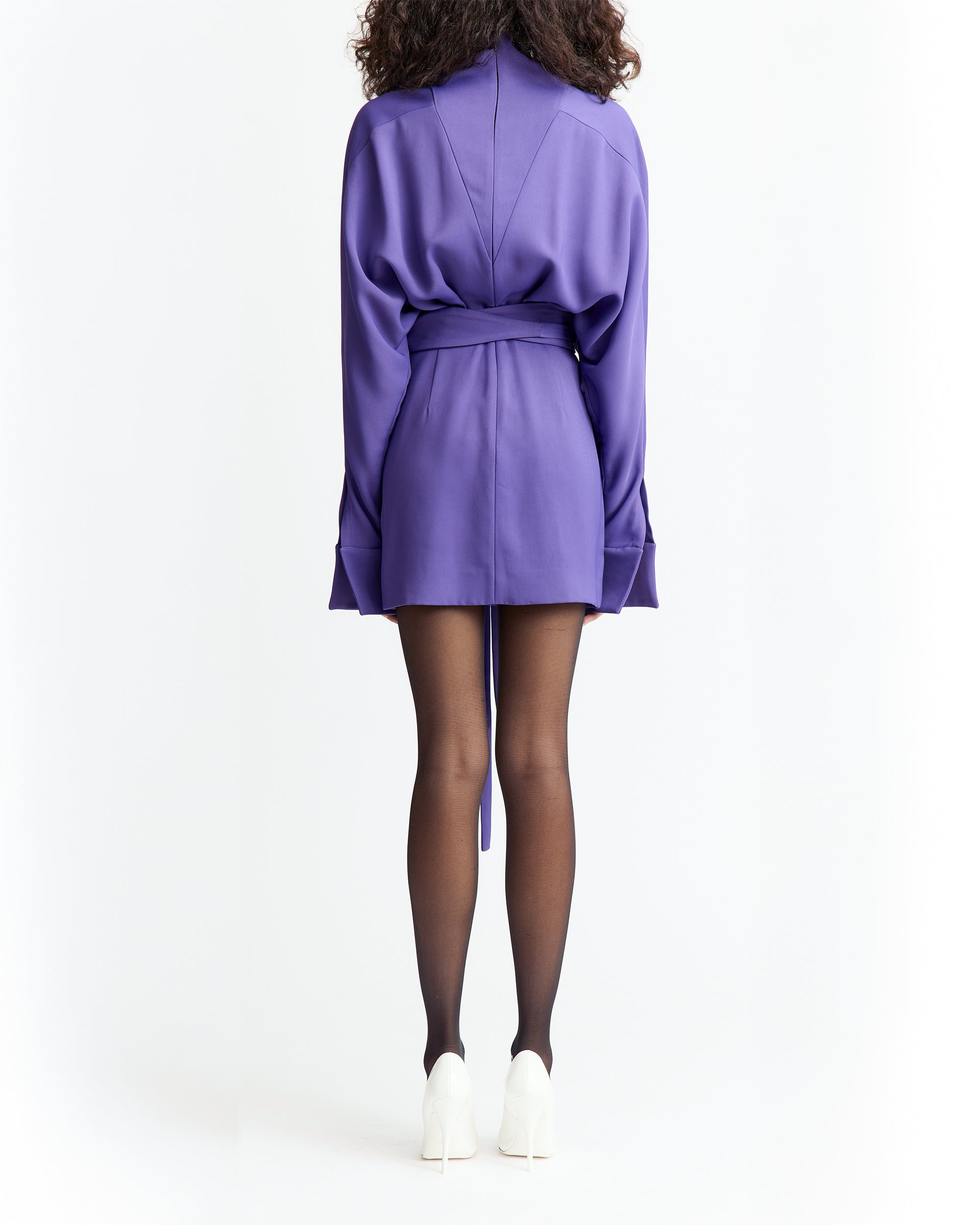 ETTORA MINI DRESS IN TWILL - 4