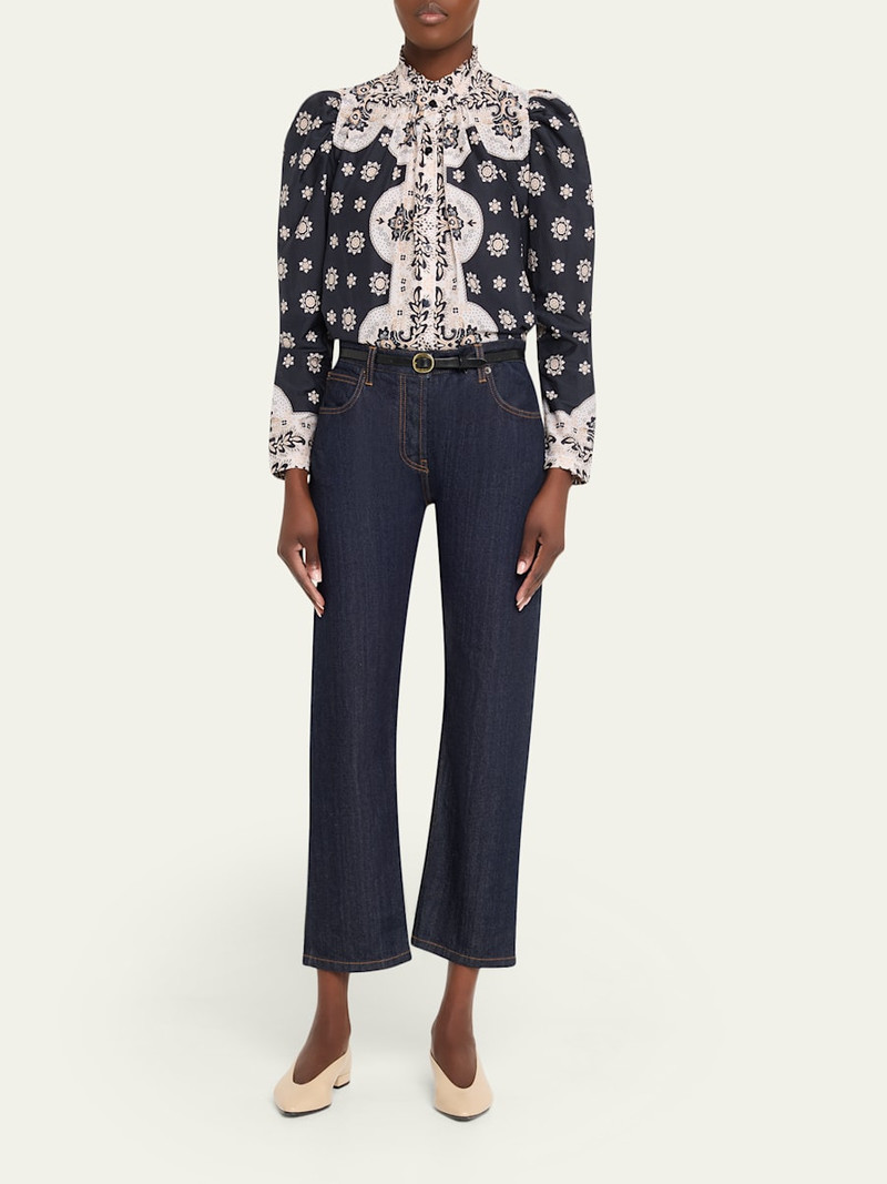 ALIX OF BOHEMIA Artemis Printed Long-Sleeve Blouse outlook