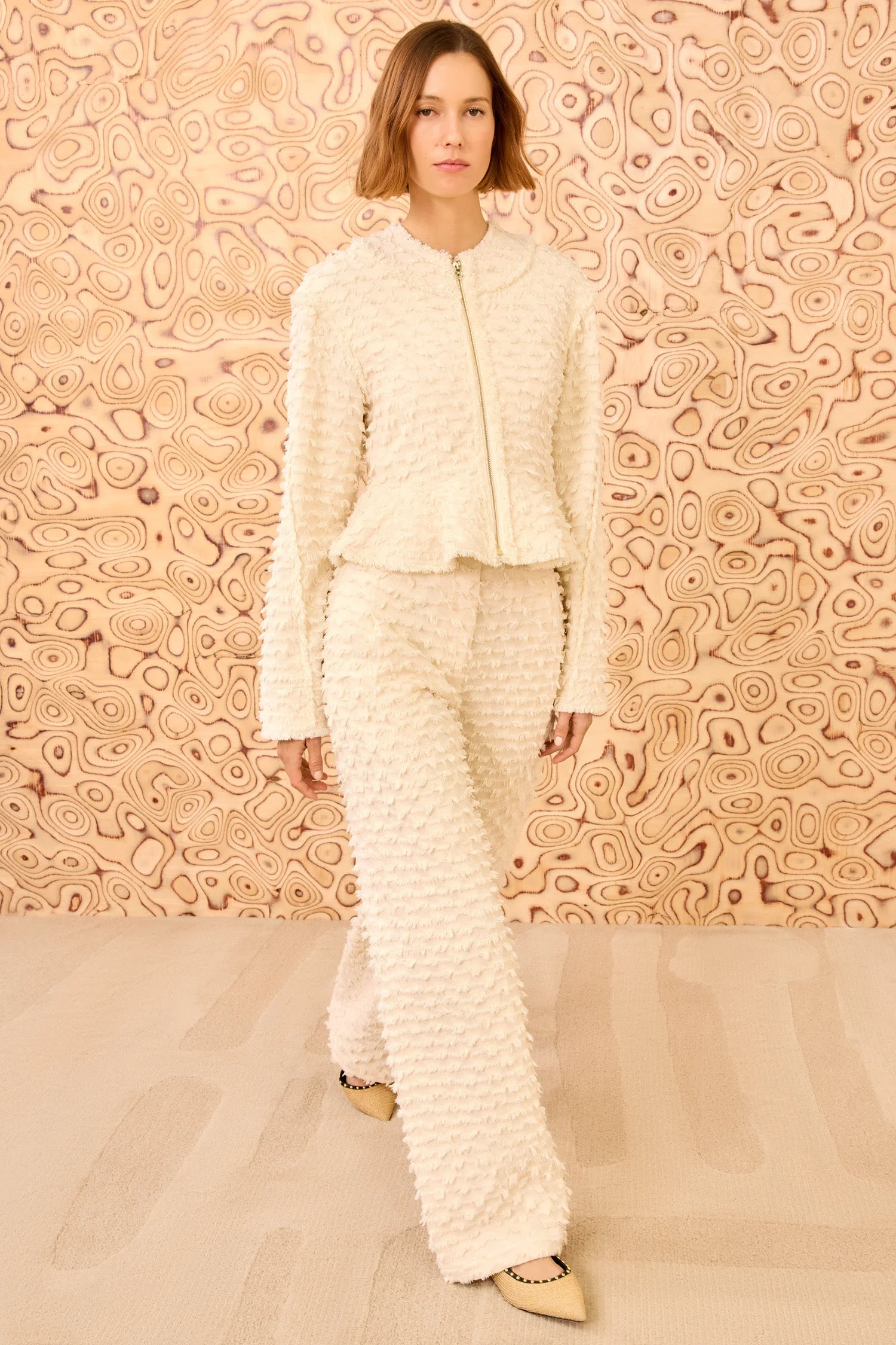 Rosalind Zip Peplum Jacket - 1