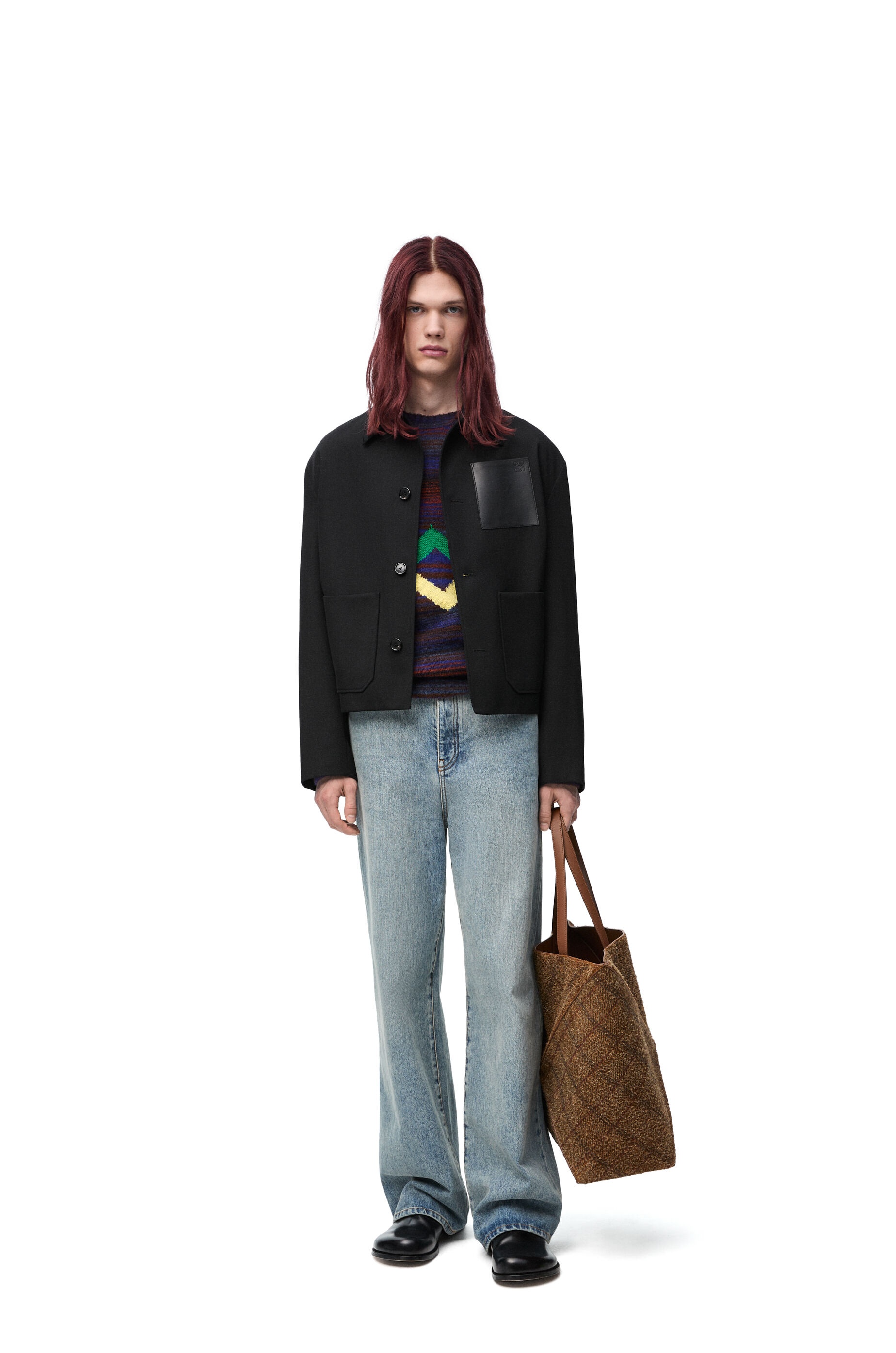 Workwear jacket in wool - 2