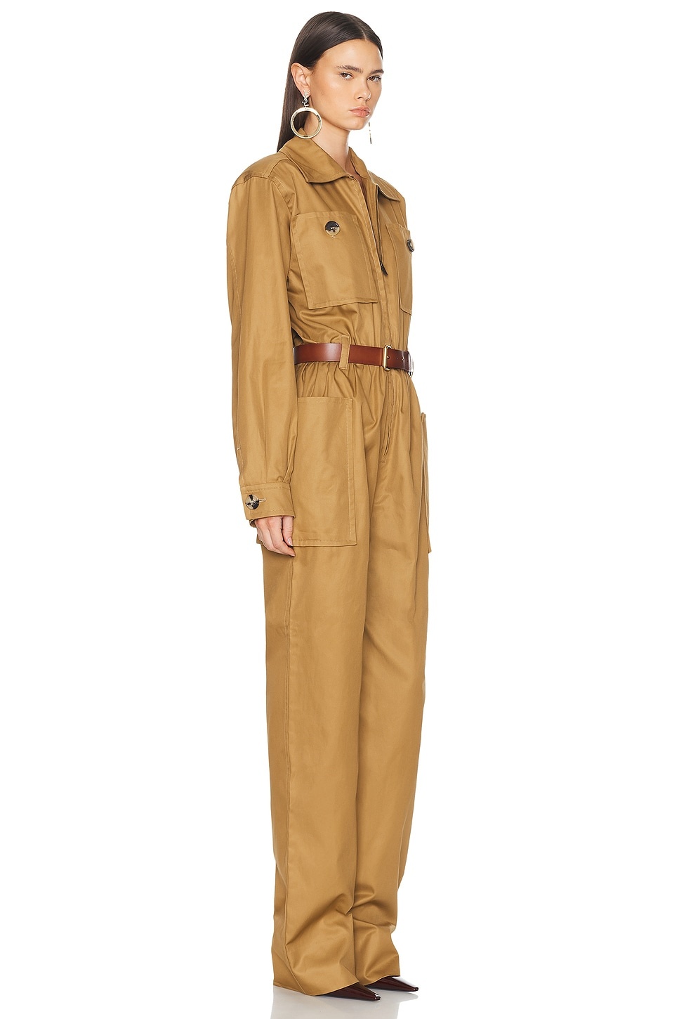 Long Sleeve Jumpsuit - 3