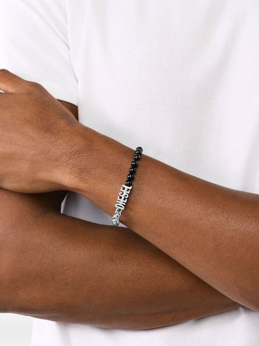 logo-lettering bracelet - 2