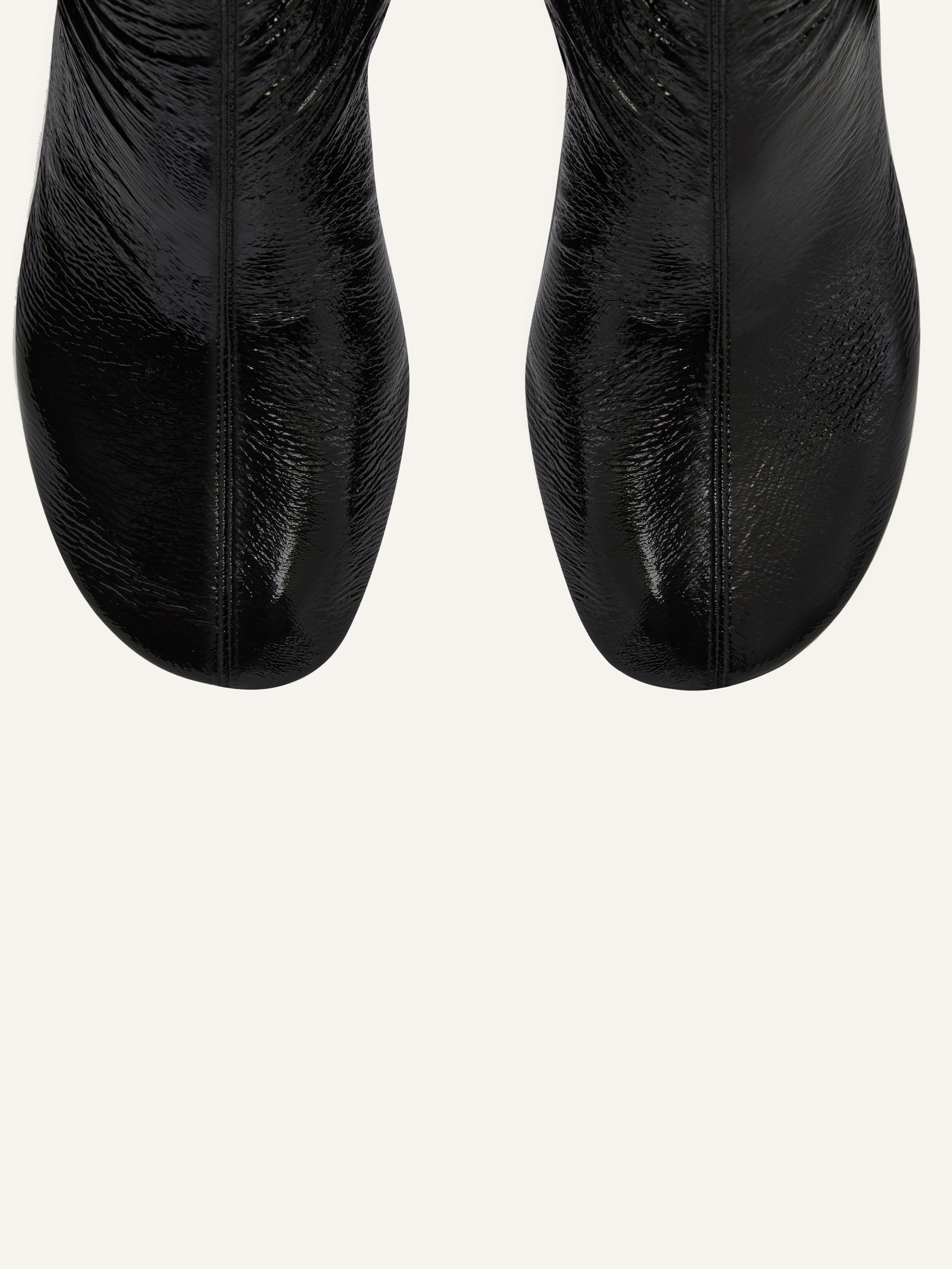 OBLIQUE VINYL BOOTS - 4
