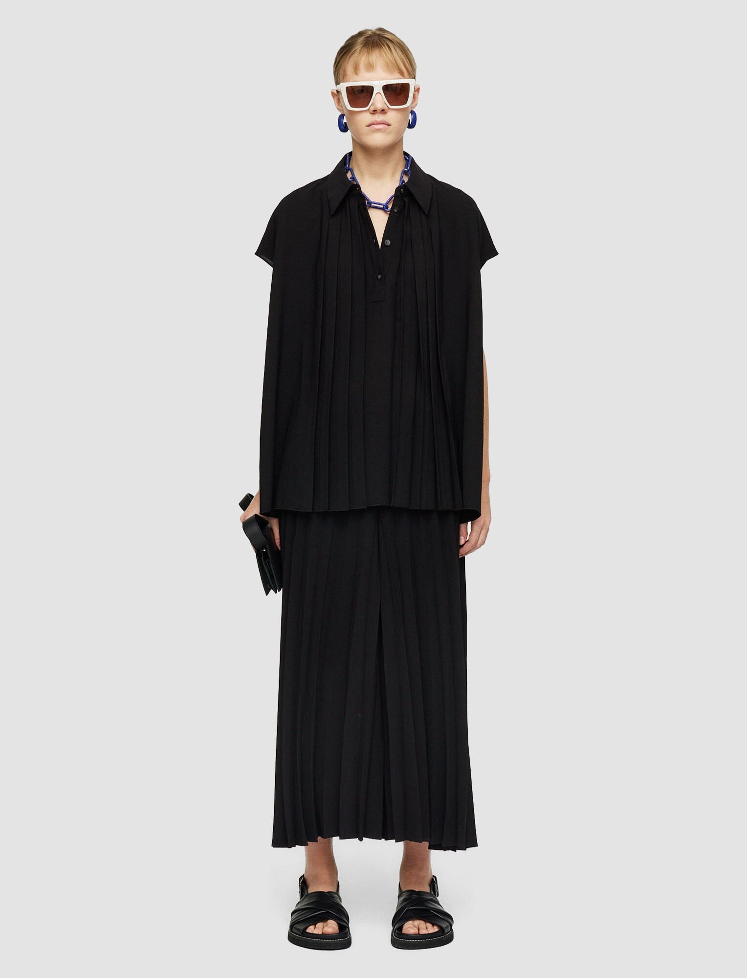 Airy Plissé Antin Blouse - 2