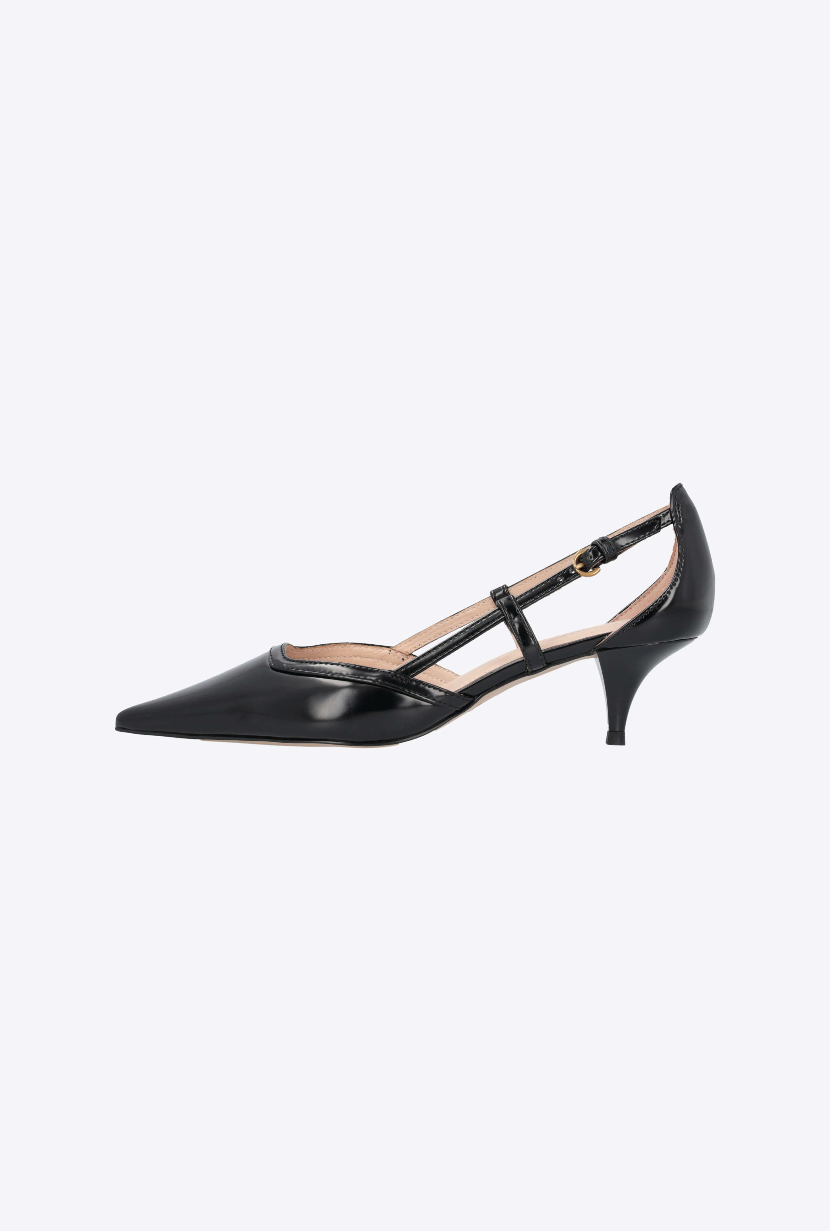 BRUSHED LEATHER PUMPS - 2