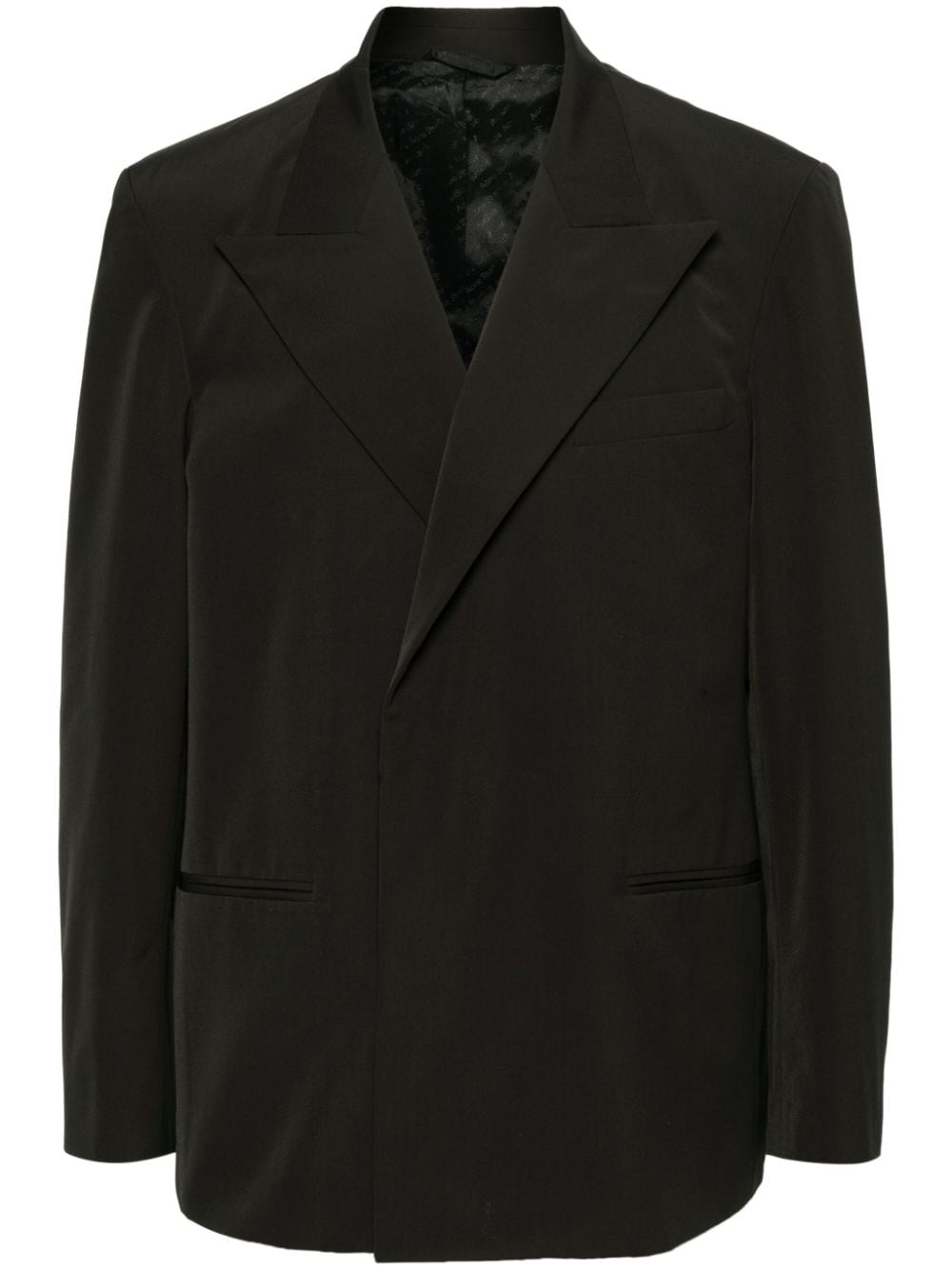 double-breasted blazer - 1
