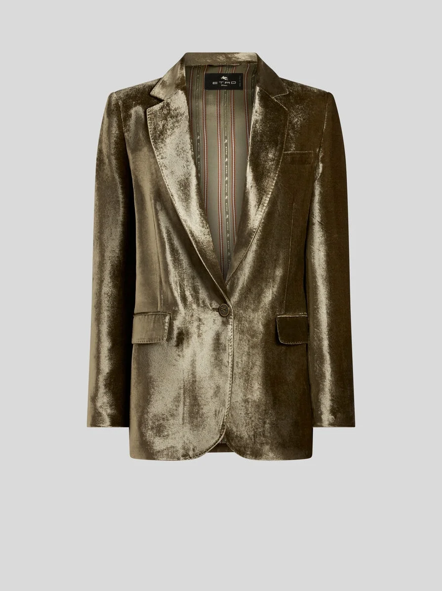 VELVET JACKET - 1