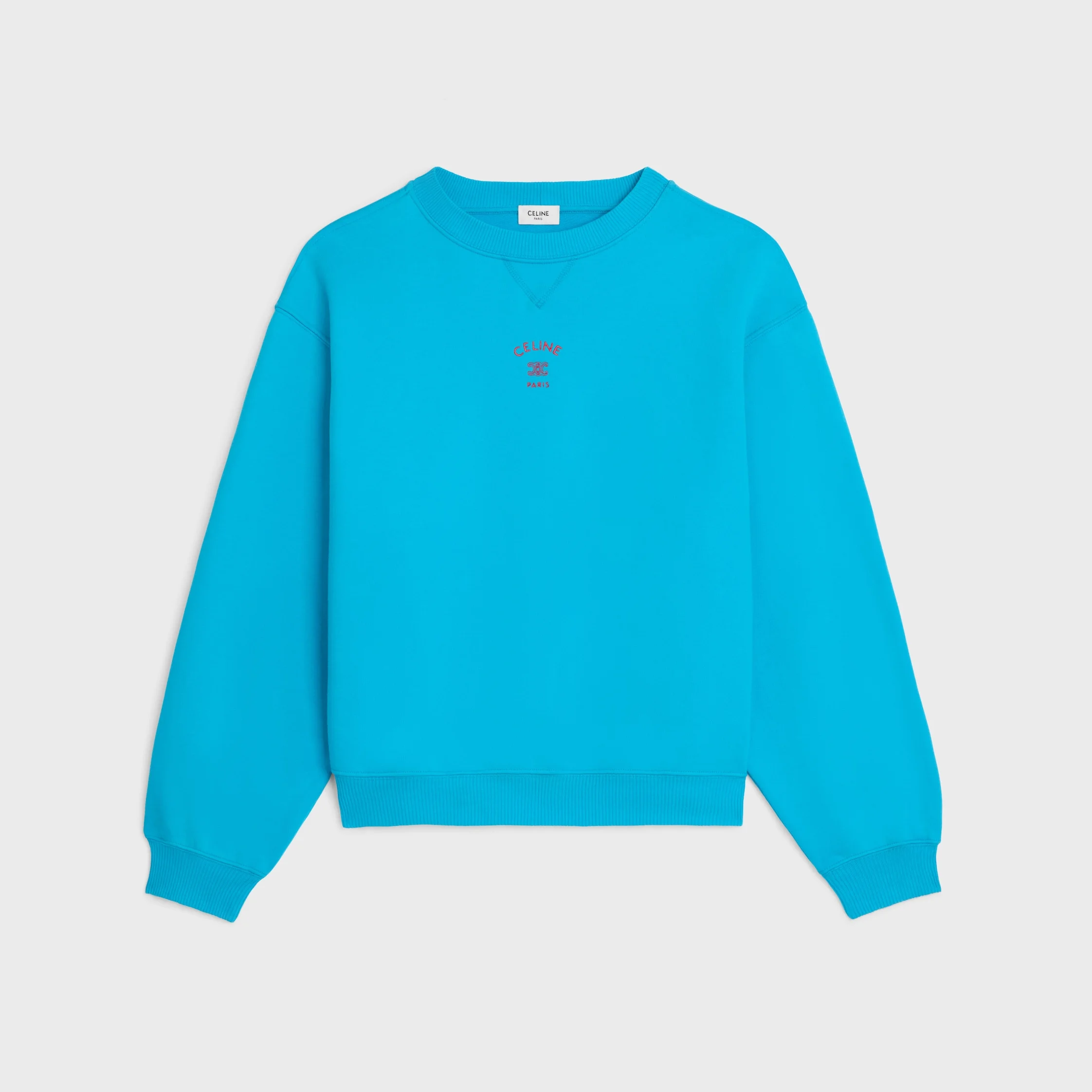 loose sweatshirt IN cotton fleece - 1