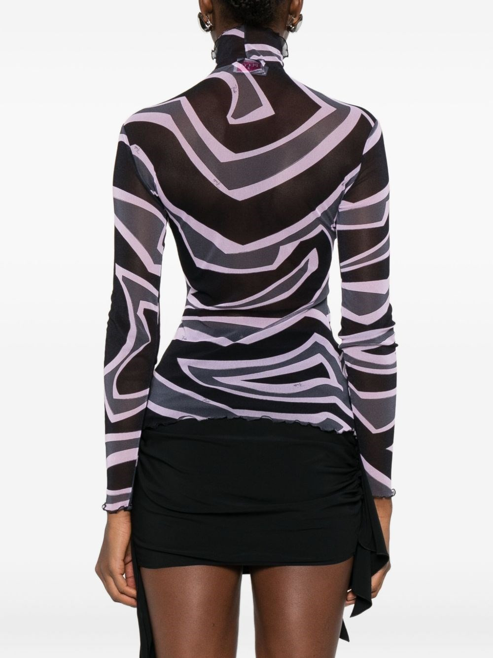 Printed midi dress - 3