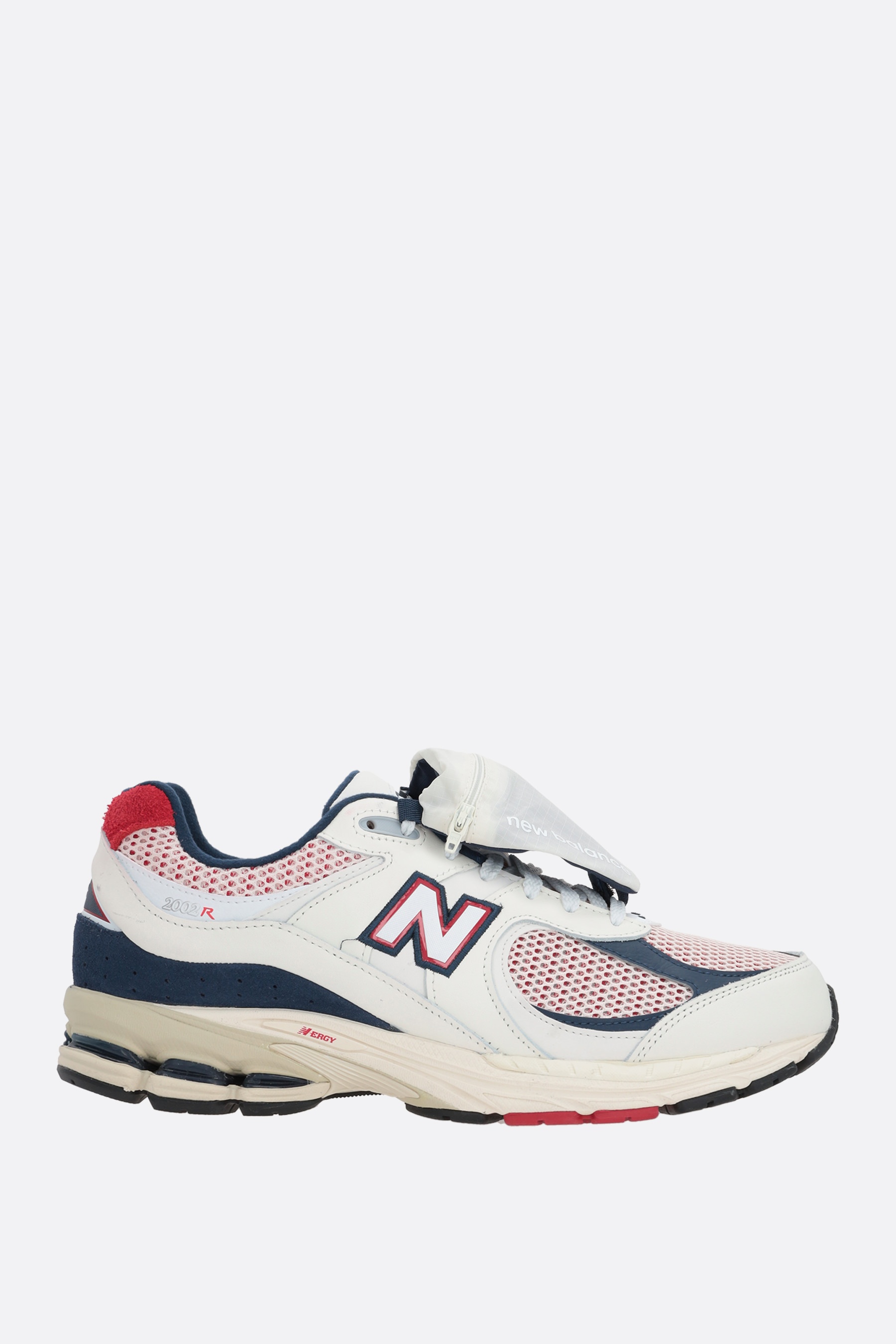 New Balance 2002R MESH AND SMOOTH LEATHER SNEAKERS
