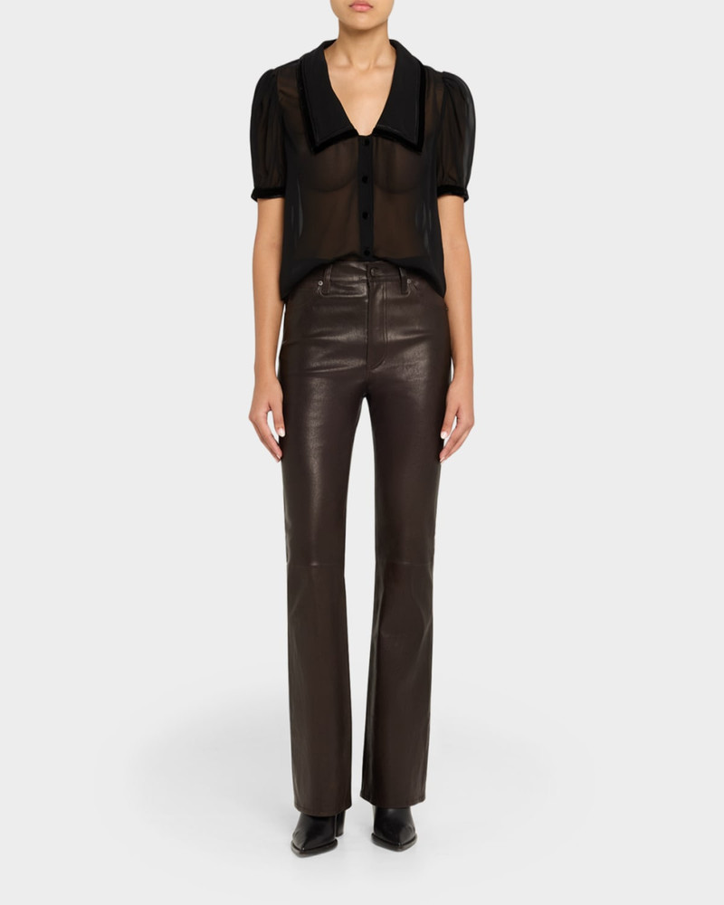 FRAME The Leather Reboot Jeans outlook